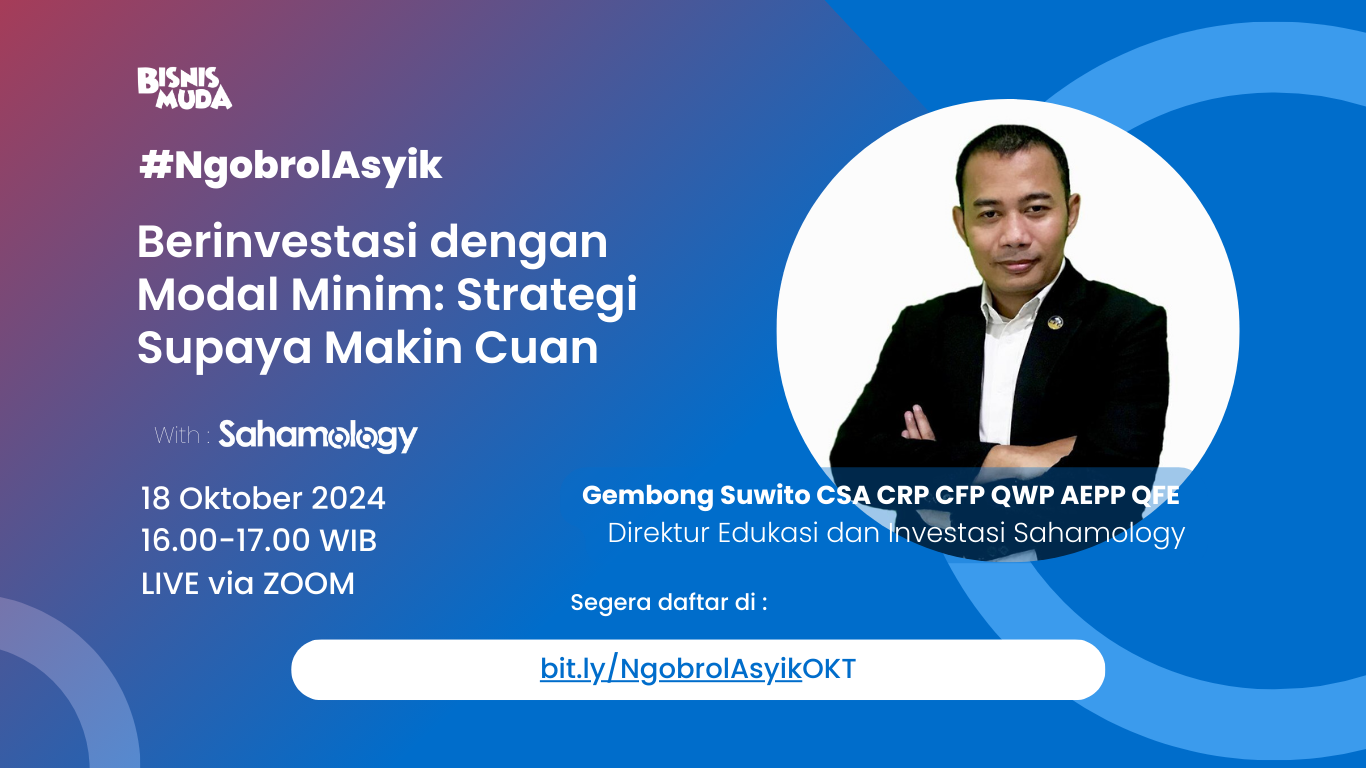 Ngobrol Asyik Investasi dengan Modal Minim bersama Sahamology