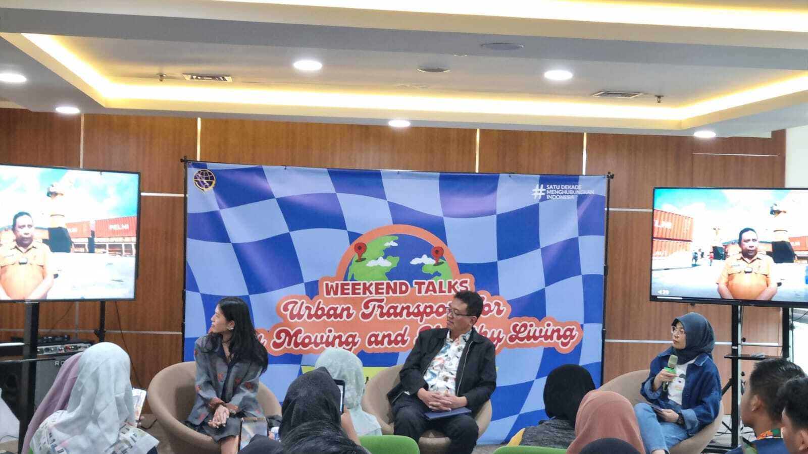 Talkshow Inspiratif Bisnis Muda bersama Kementrian Perhubungan