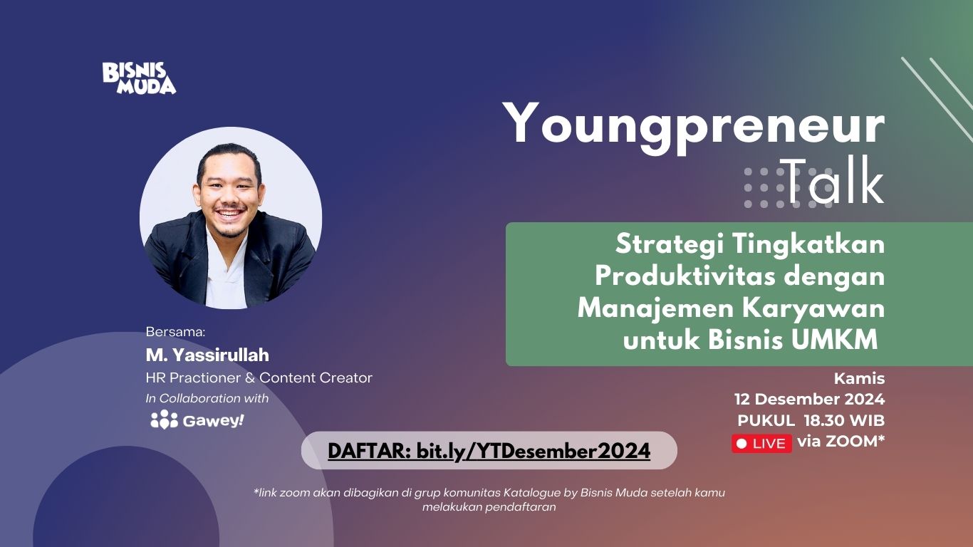 Kegiatan Youngpreneur Talk Bisnis Muda (Dokumen Bisnis Muda)