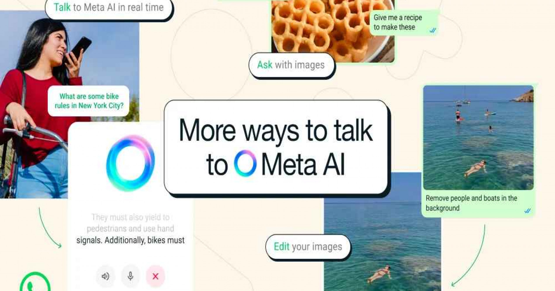 Meta AI di Whatsapp, Apakah kamu sudah coba? (Foto Bisniscom/Whatsapp)