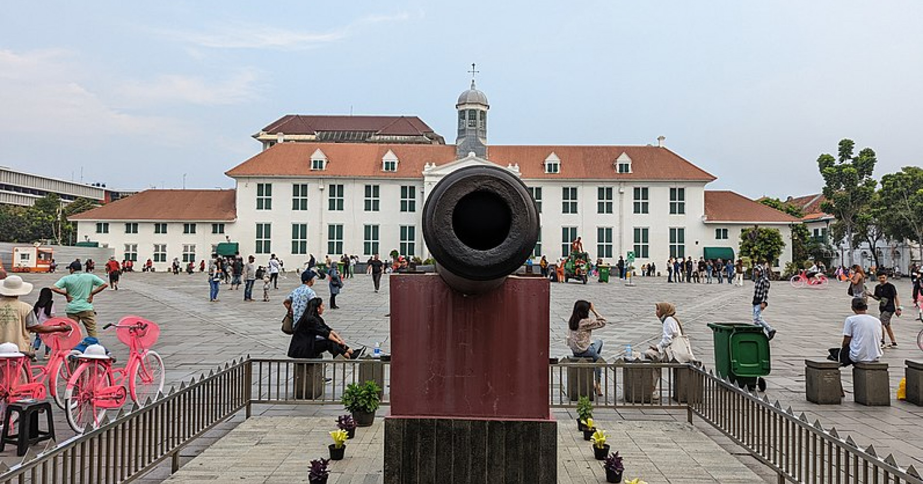 Kota Tua Jakarta, jadi pilihan tempat berlibur murah di Jakarta (Foto Wikimedia Commons)