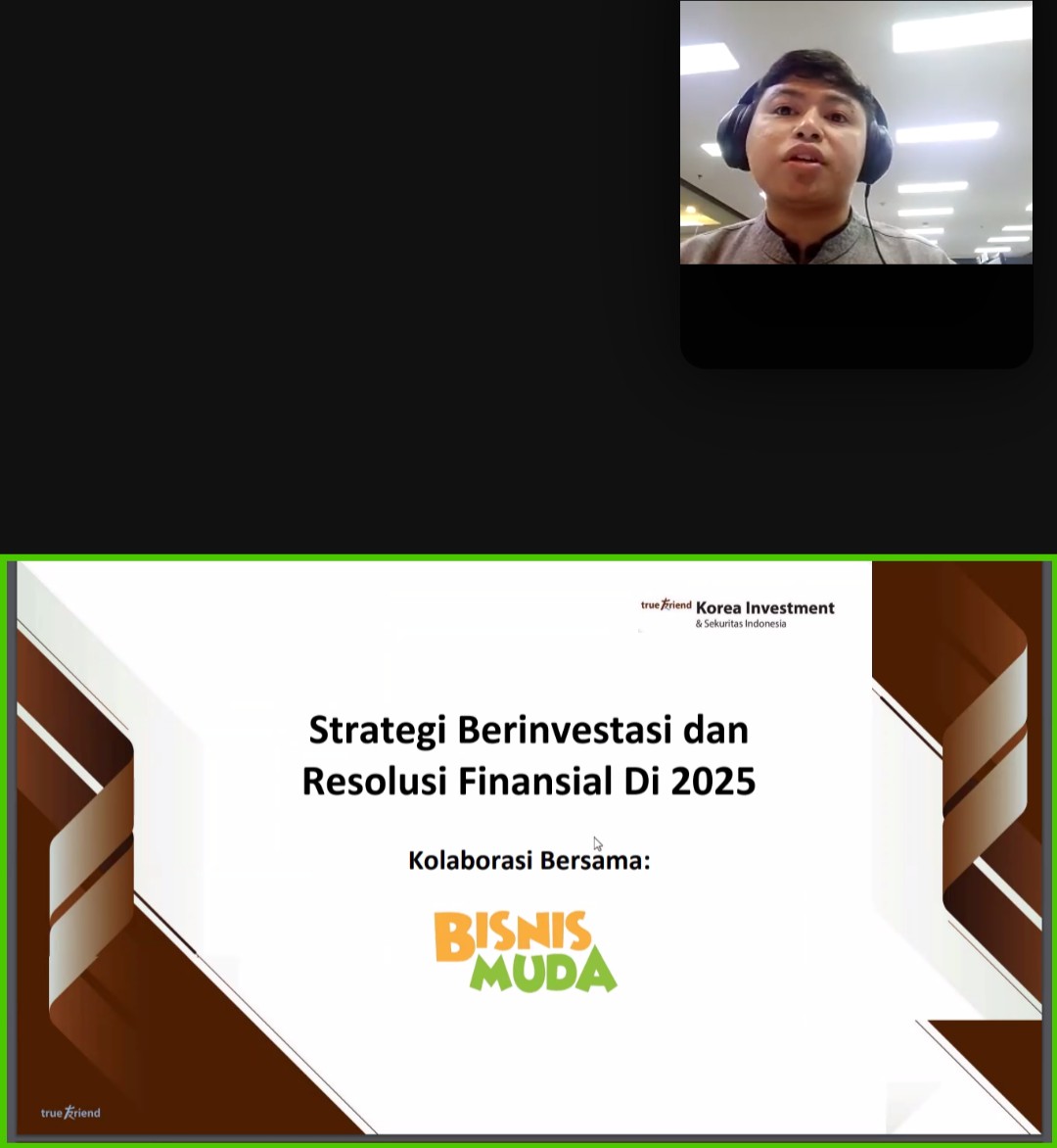 Ngobrol Asyik: Strategi Berinvestasi dan Resolusi Finansial di Tahun 2025. Sumber gambar : tangkapan layar koleksi pribadi