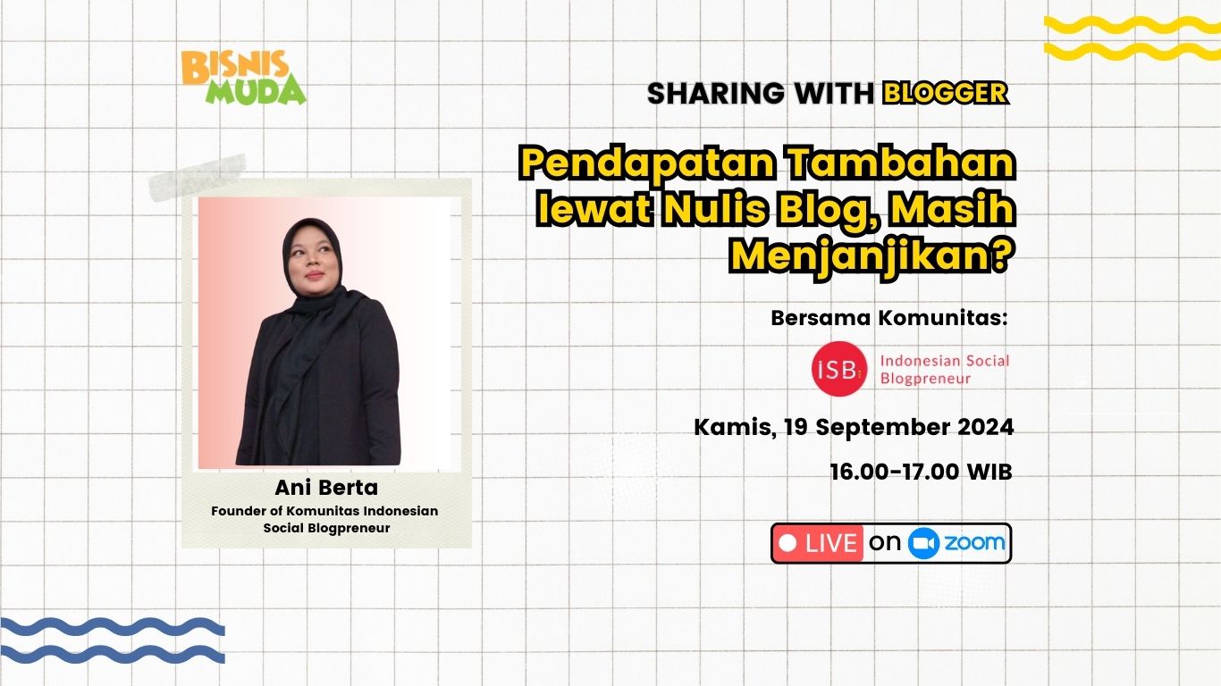 Kegiatan Sharing with Blogger (Dokumen Bisnis Muda)