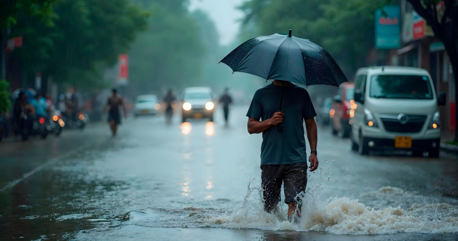 ilustrasi bencana banjir jabodetabek. sumber: freepik