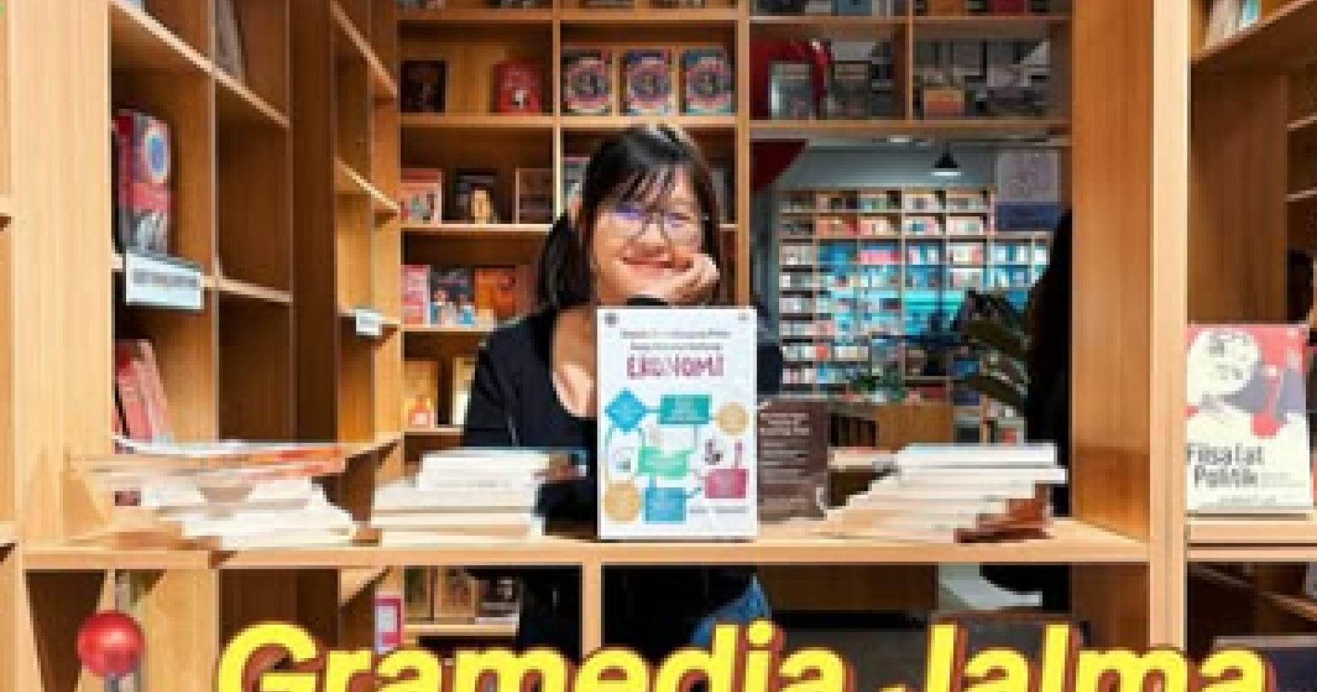 Rahasia Gramedia Jalma yang viral di Blok M (Sumber: instagram @gramediajalma & @helloditta) Rahasia Gramedia Jalma yang viral di Blok M (Sumber: instagram @gramediajalma & @helloditta)