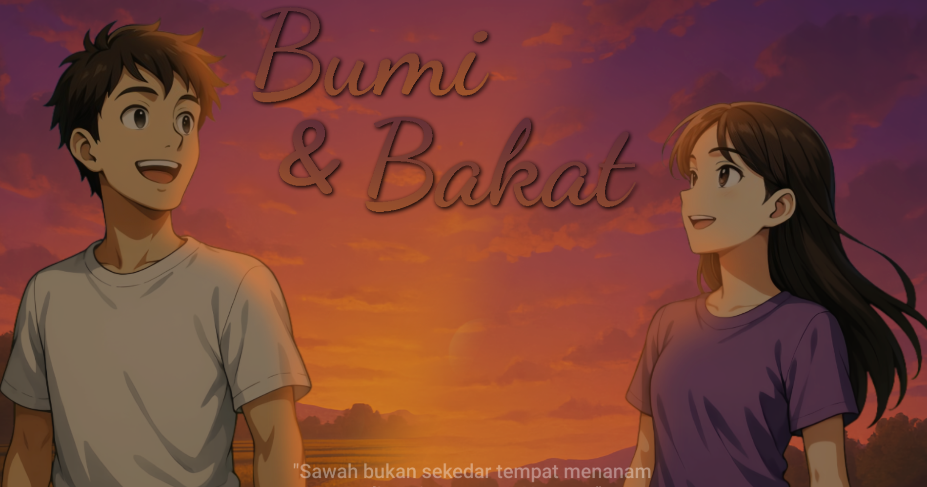 Sawah bukan sekedar tempat menanam Padi, tapi menanam Harapan (Sumber gambar: Prompt AI, Edit sendiri) Sawah bukan sekedar tempat menanam Padi, tapi menanam Harapan (Sumber gambar: Prompt AI, Edit sendiri)