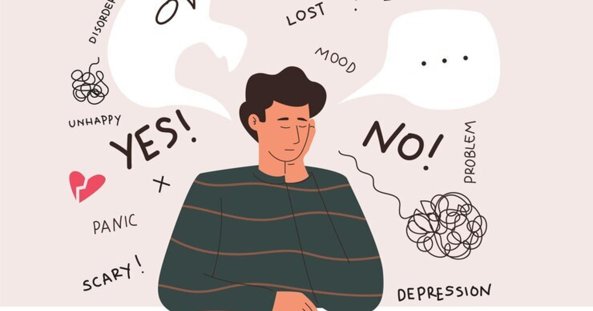 Pikiran Capek Itu Nyata, Diri Kamu Perlu Jeda (Sumber gambar: Freepik)
