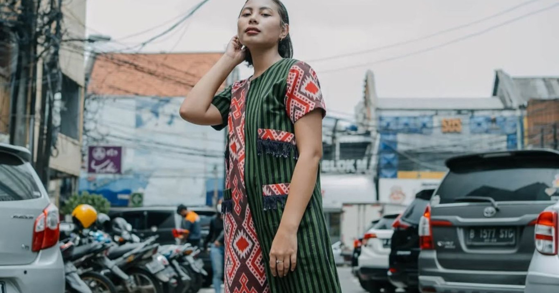 Dombo Jumpsuit salah satu produk Sabuya (Sumber gambar : IG Sabuya Room) Dombo Jumpsuit salah satu produk Sabuya (Sumber gambar : IG Sabuya Room)