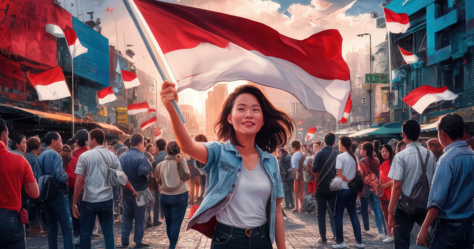 Ilustrasi merayakan kemerdekaan (Foto Freepik.com) Ilustrasi merayakan kemerdekaan (Foto Freepik.com)