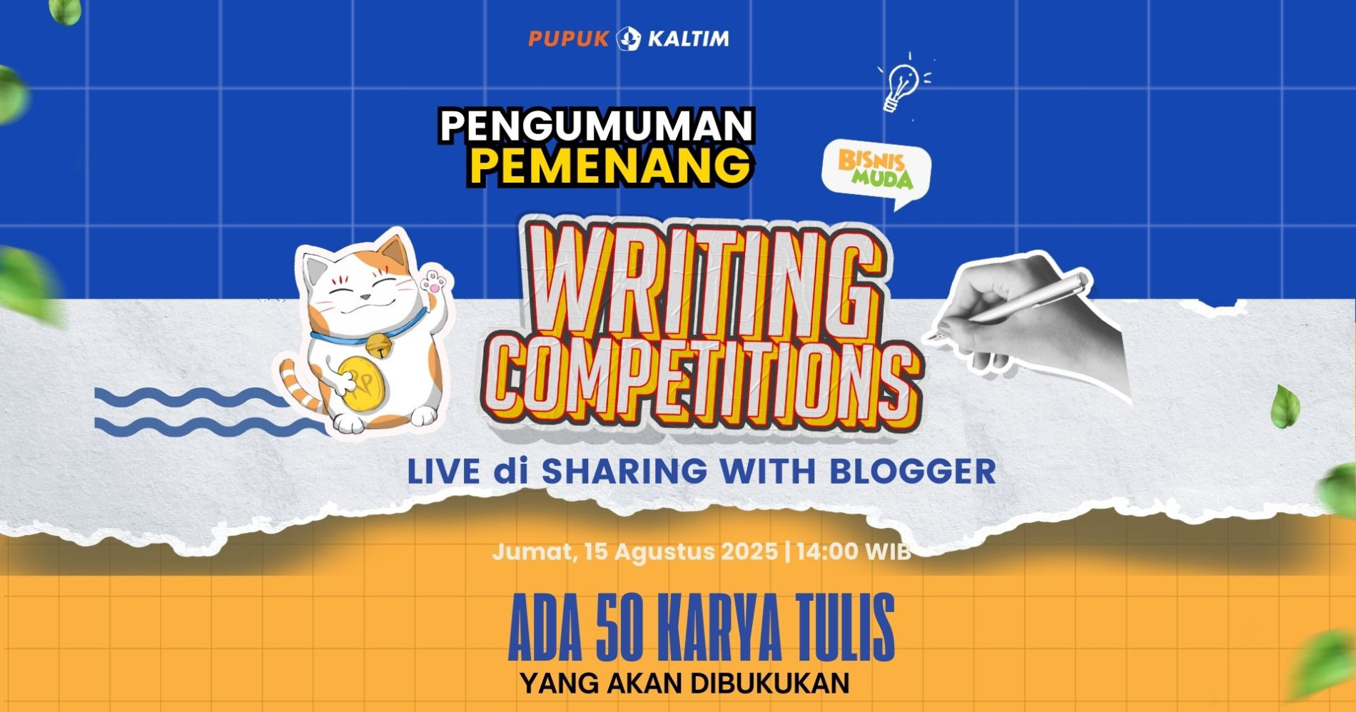 Pemenang Bisnis Muda Writing Competition