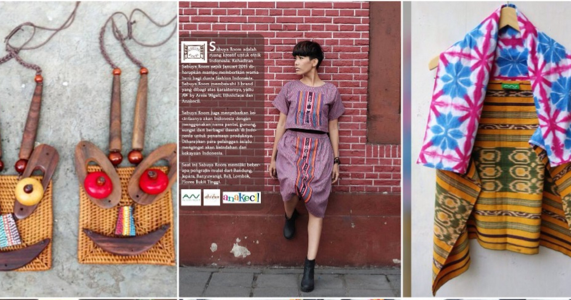 5 Cara Bergaya sambil Melestarikan Kain dan Bahan Etnik bersama Fashion Apparel Sabuya. Sumber Gambar Instagram Sabuya