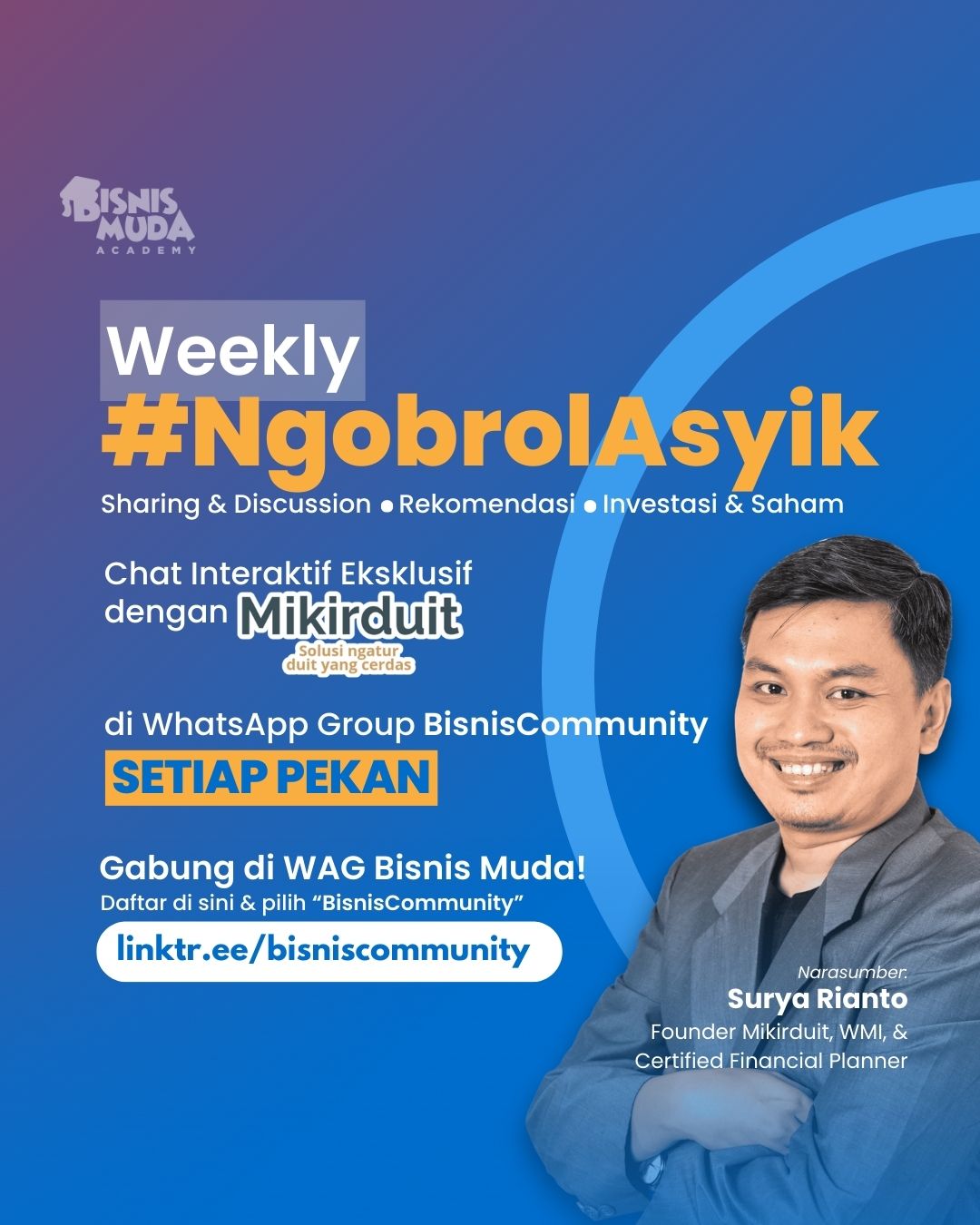Ngobrol Asyik Bisnis Muda