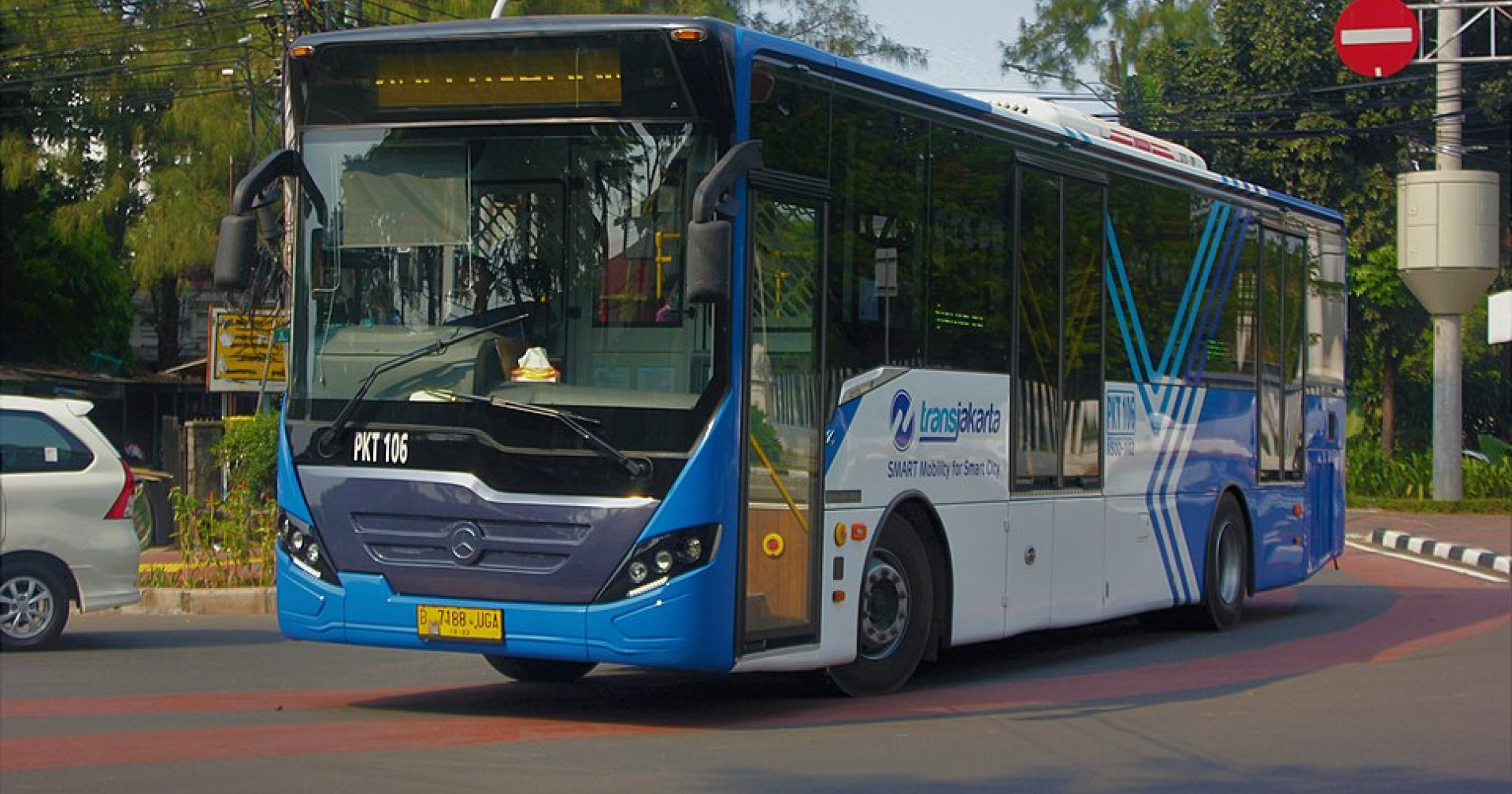 Ilustrasi Transjakarta yang merupakan salah satu transportasi umum di Jakarta (Foto Wikimedia Commons) Ilustrasi Transjakarta yang merupakan salah satu transportasi umum di Jakarta (Foto Wikimedia Commons)