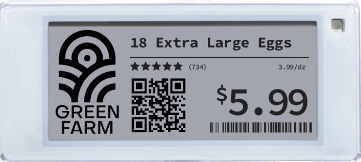 Contoh ESL tag Contoh ESL tag