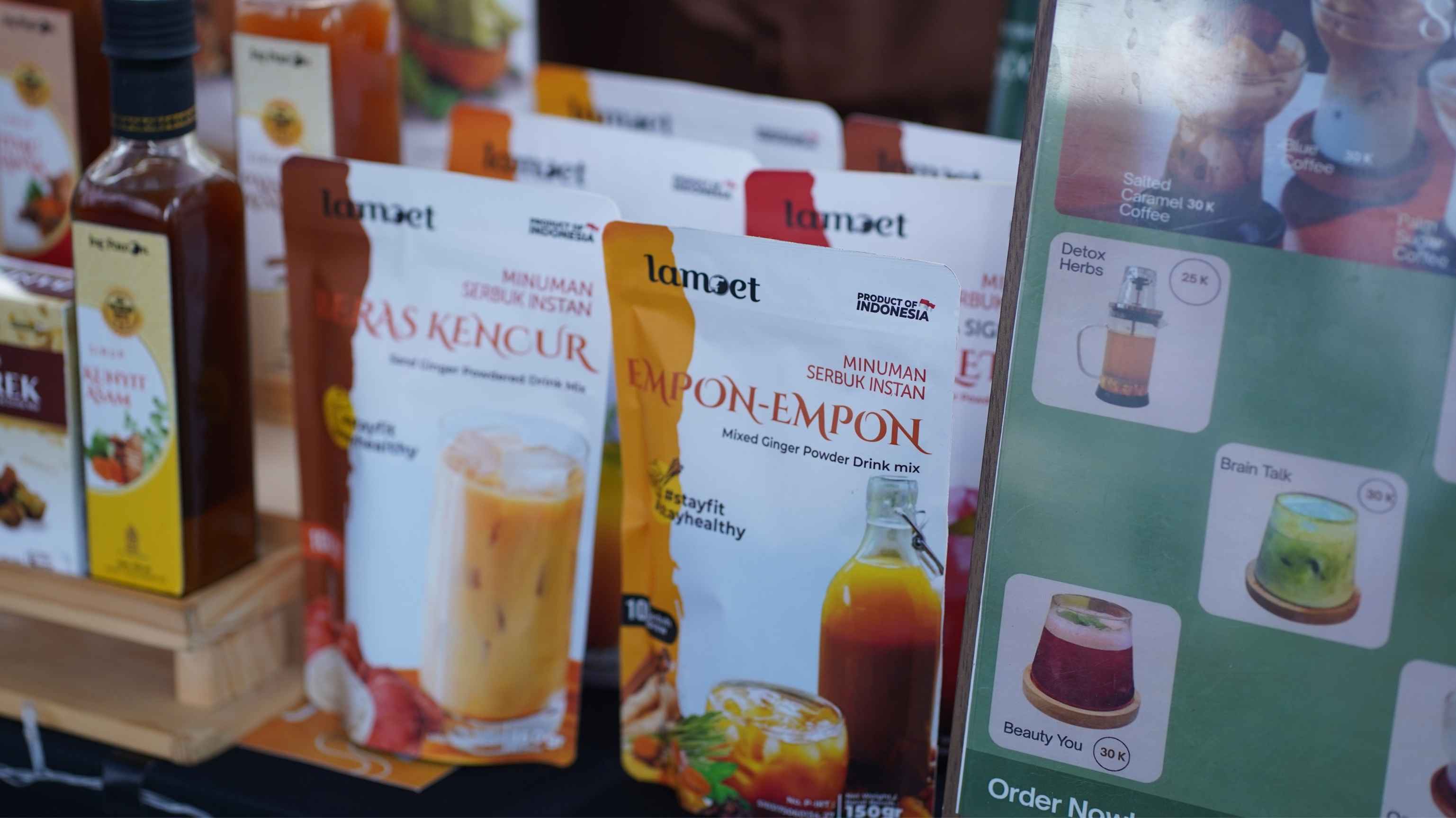 UMKM Corner BM Day 2025 - Healthy Lifestyle Parktis dengan Minuman Herbal Tinggal Seduh ala Ing Pawon - Foto: Bisnis Muda UMKM Corner BM Day 2025 - Healthy Lifestyle Parktis dengan Minuman Herbal Tinggal Seduh ala Ing Pawon - Foto: Bisnis Muda