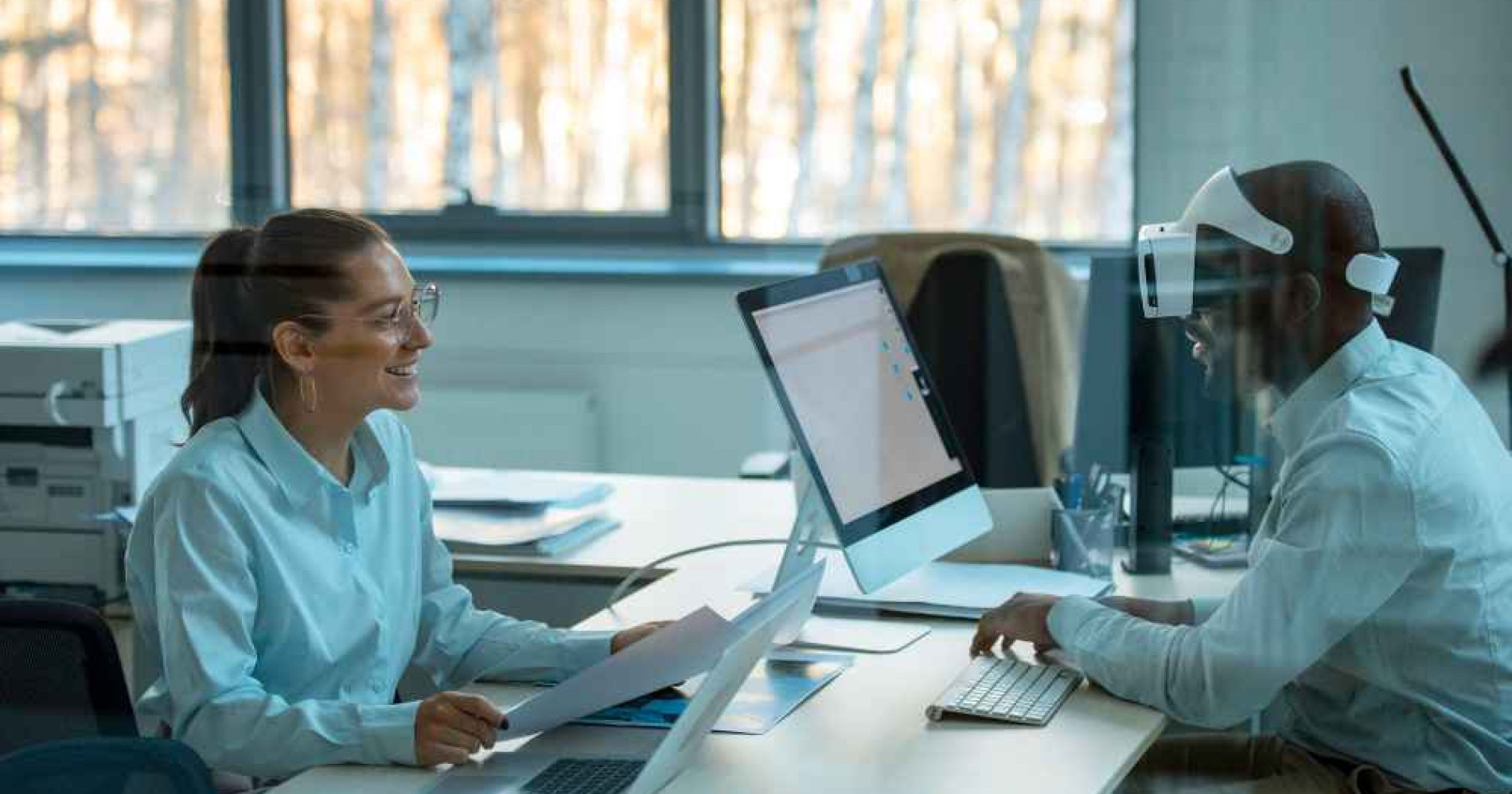 Ilustrasi bekerja dengan AI (Foto Freepik.com)