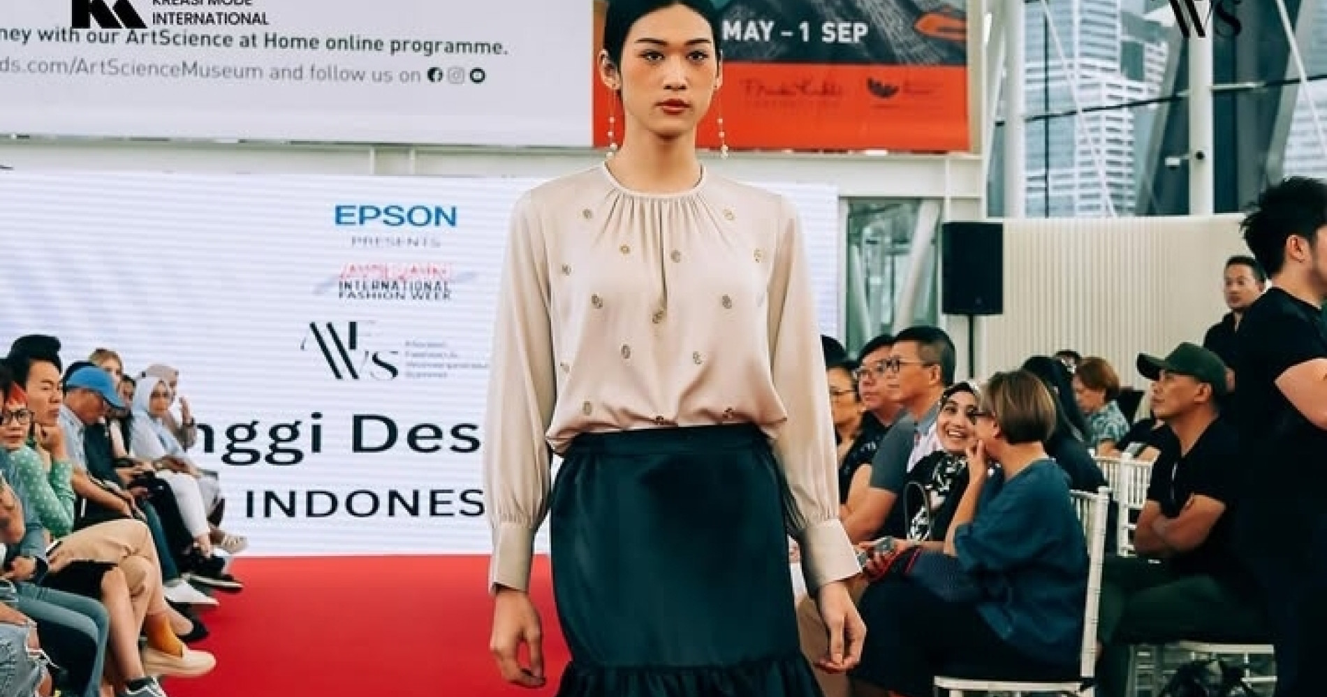Brand fesyen lokal Satinese tampil di ajang ASEAN International Fashion Week 2024 (Sumber gambar: Instagram mfwsofficial)