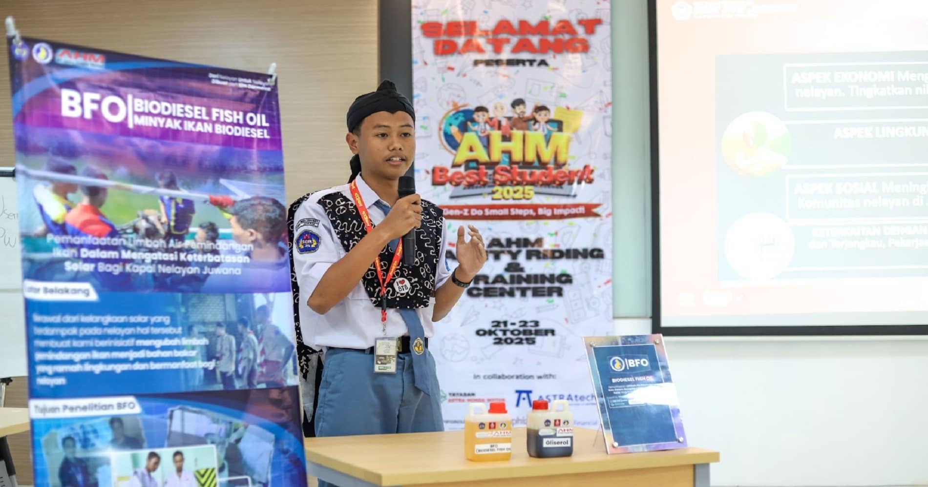 Gen Z Beraksi, Kreativitas Muda Mengguncang AHM Best Student 2025