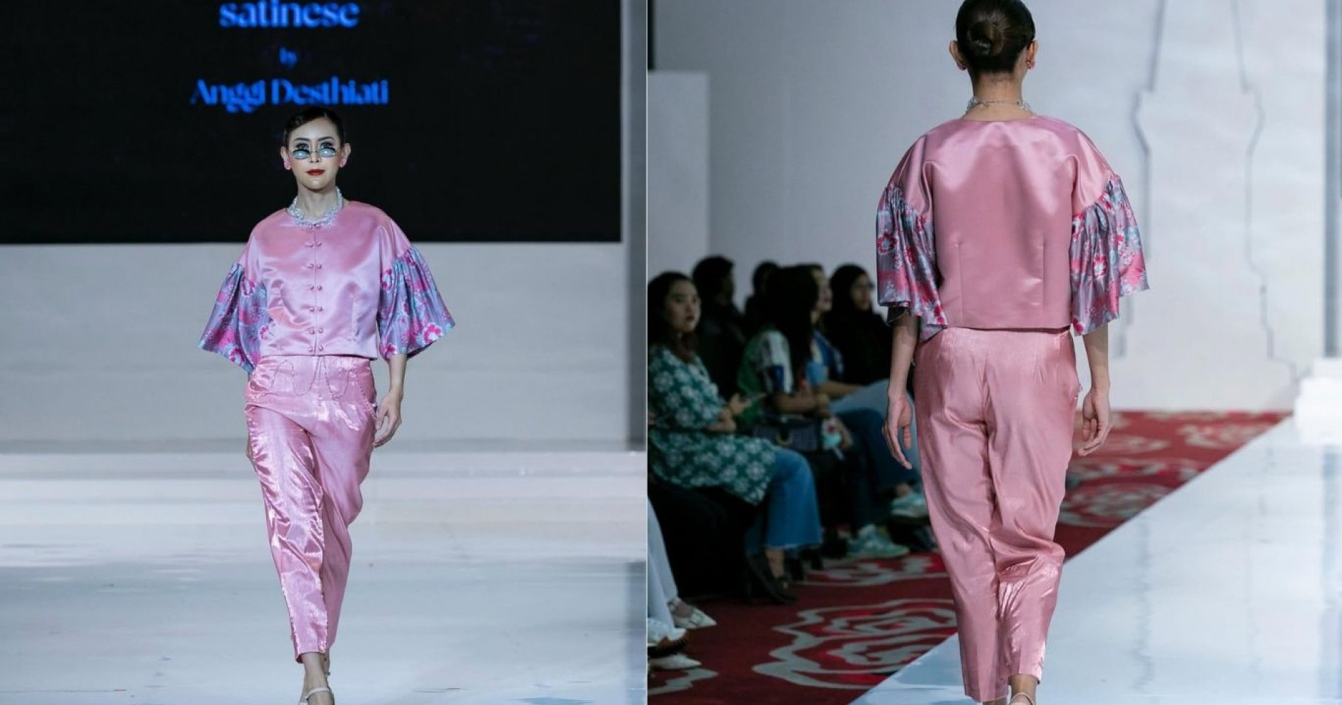Satinese dalam acara ASEAN Fashion Week (Instagram @Satinese)