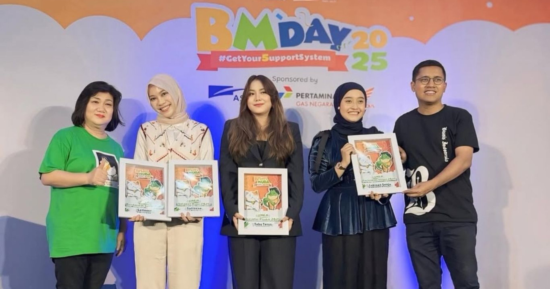 Anggi Desthiati, Founder Satinese dalam acara Bisnis Muda Day 2025 (Instagram @Satinese.id)