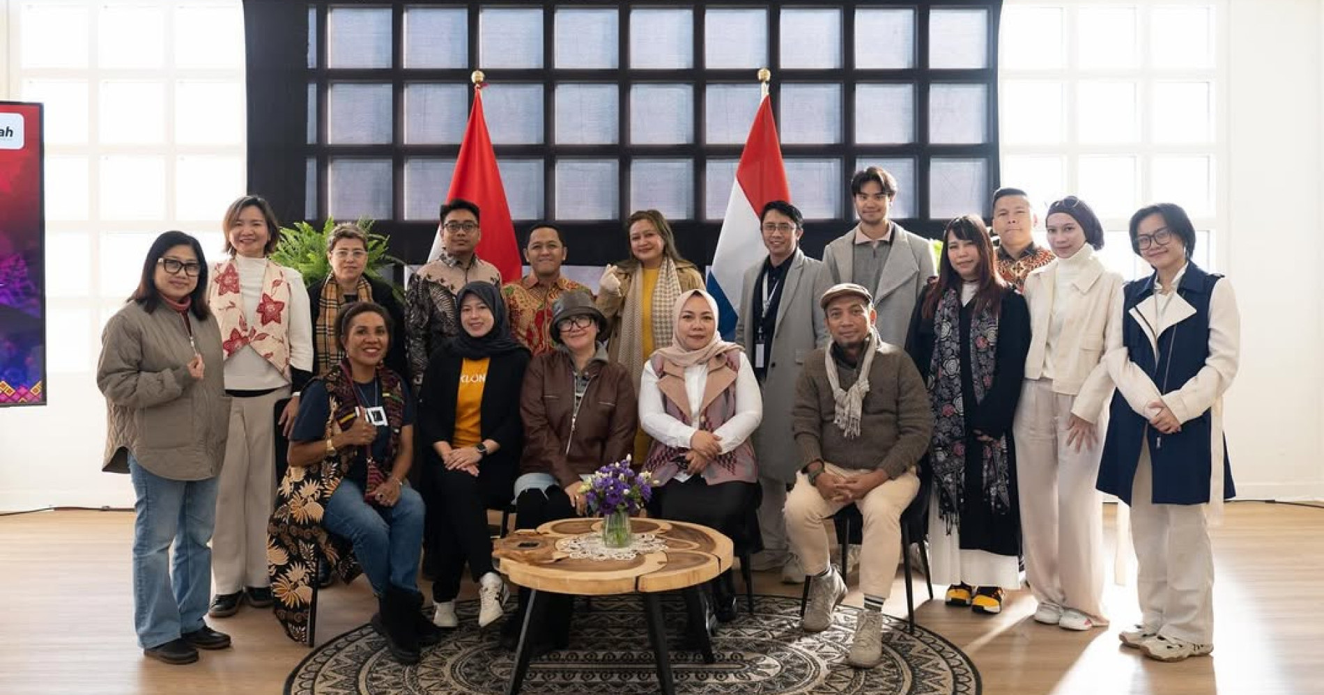 Business Forum & Business Matching at DMI Expo in Indonesia House Amsterdam (Sumber gambar: Instagram anggi.des)