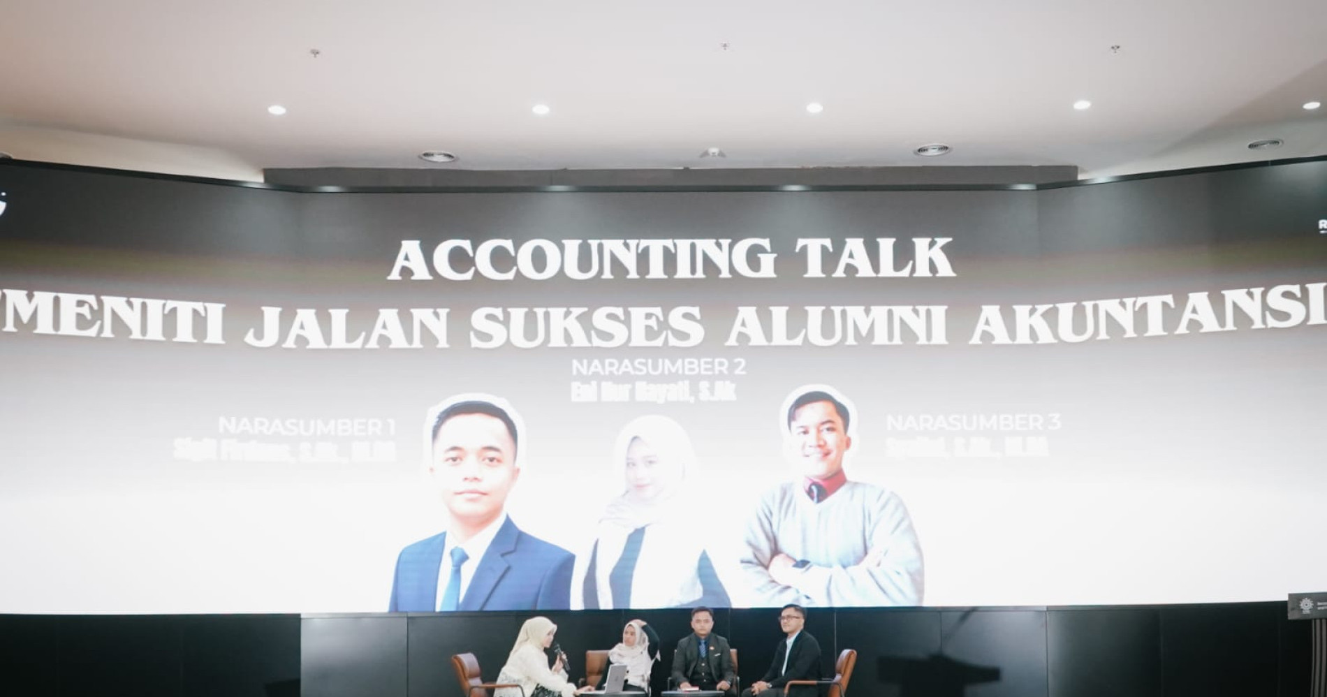 Menghadiri acara Accounting Talk (Sumber gambar: Dokumentasi Pribadi)