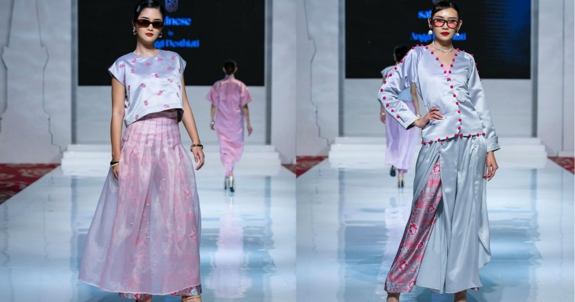 Satinese memadukan motif wastra nusantara dengan katalog fashionnya (Satinese.id)