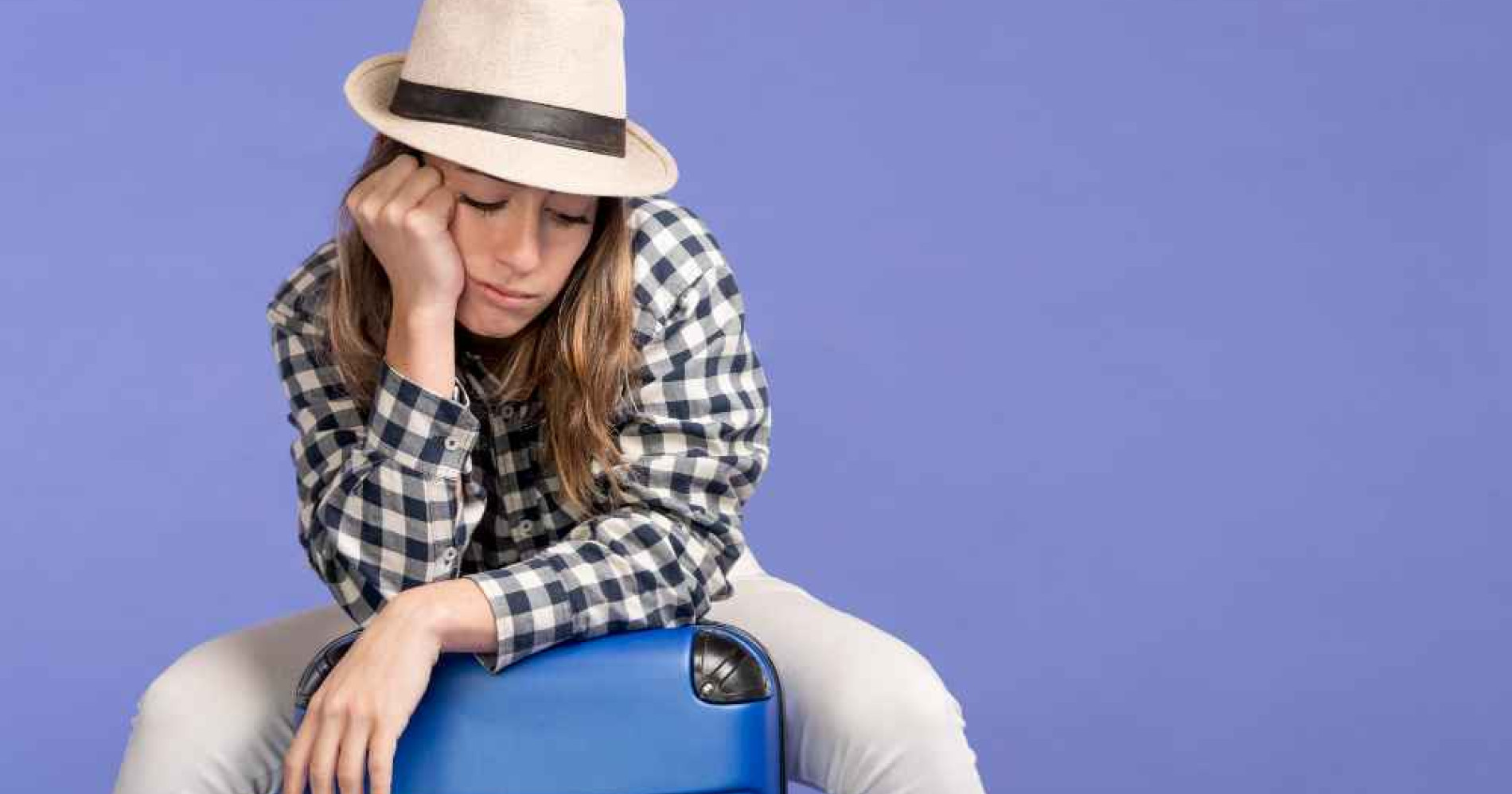 Ilustrasi orang mengalami post holiday blues pasca liburan (Foto Freepik.com)