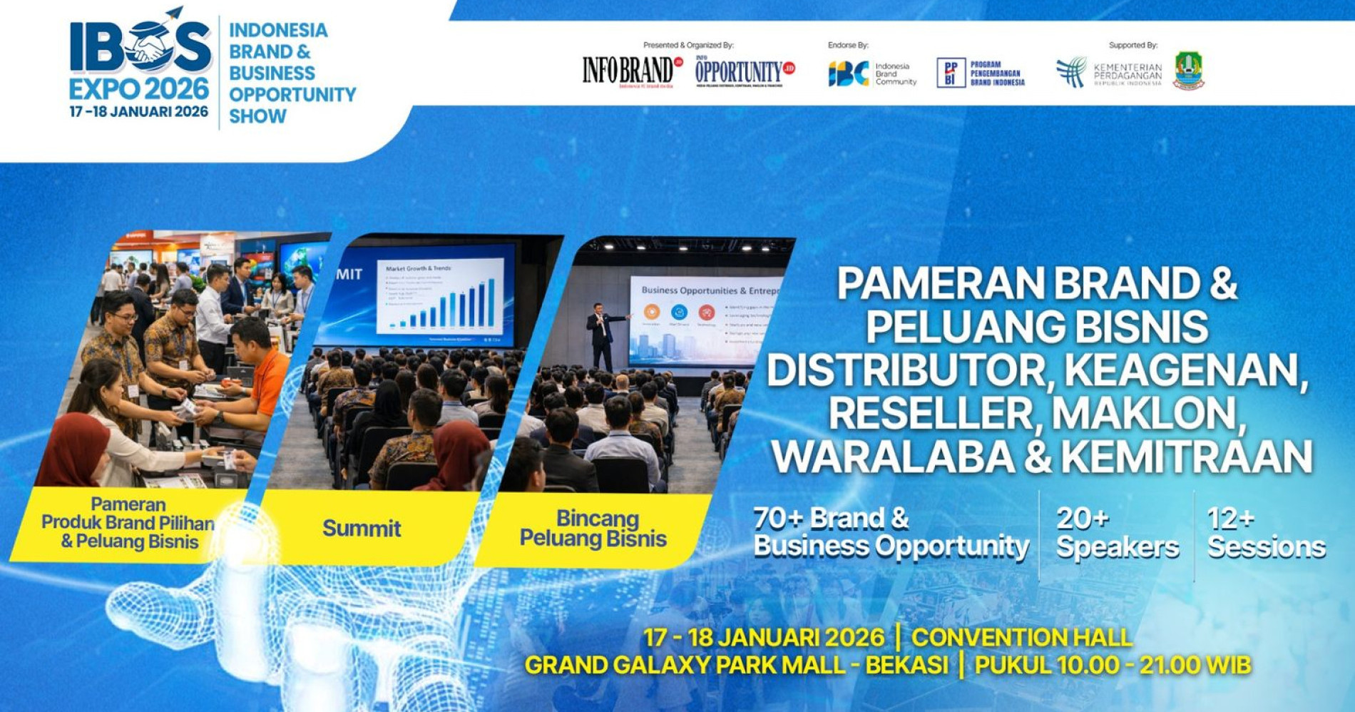 IBOS EXPO 2026 Siap Digelar, Hadirkan Pameran Brand dan Peluang Bisnis