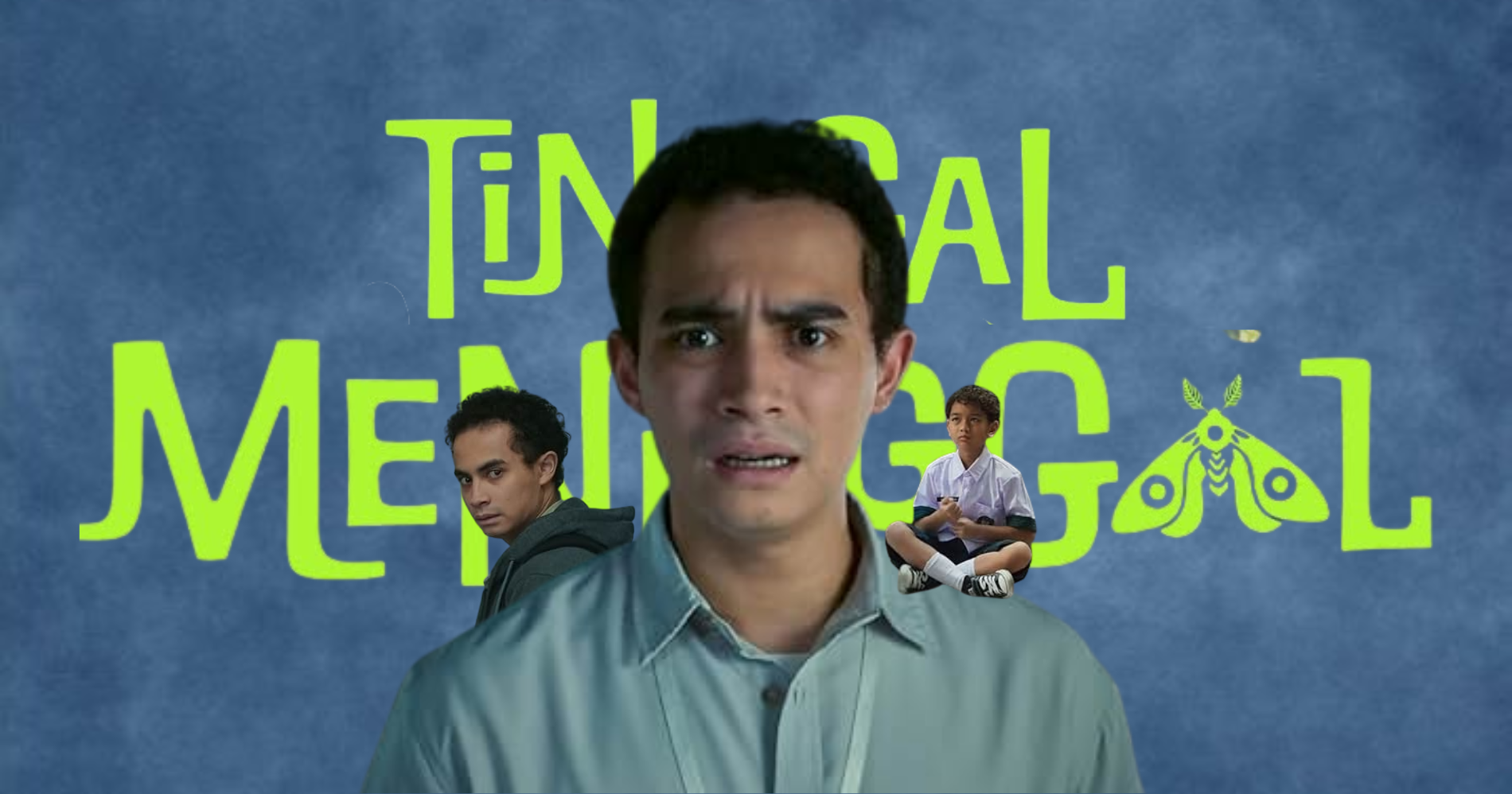 Gema, tokoh utama dalam film Tinggal Meninggal (Sumber: Canva dan IMDb)