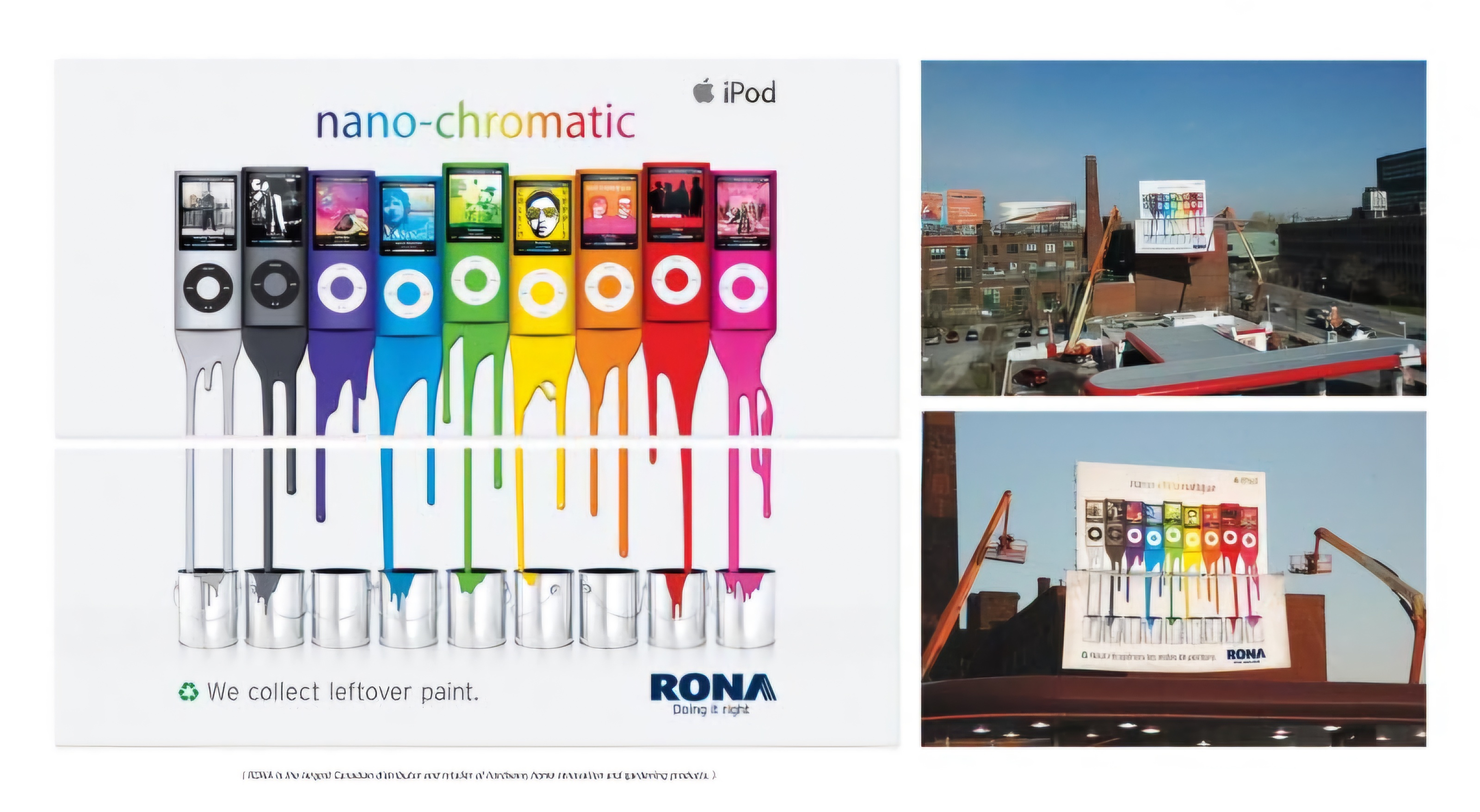 Rona and iPhone Ads
