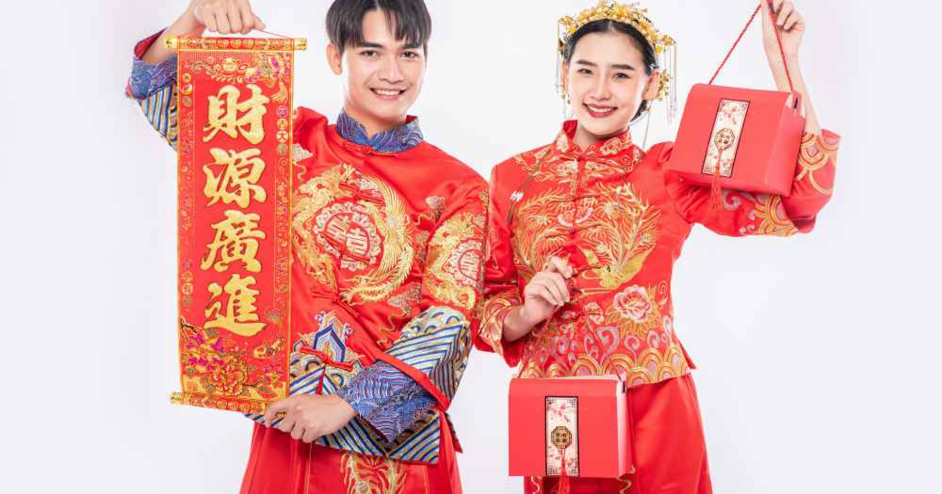 Ilustrasi orang sedang merayakan Hari Raya Imlek (Foto Freepik.com)