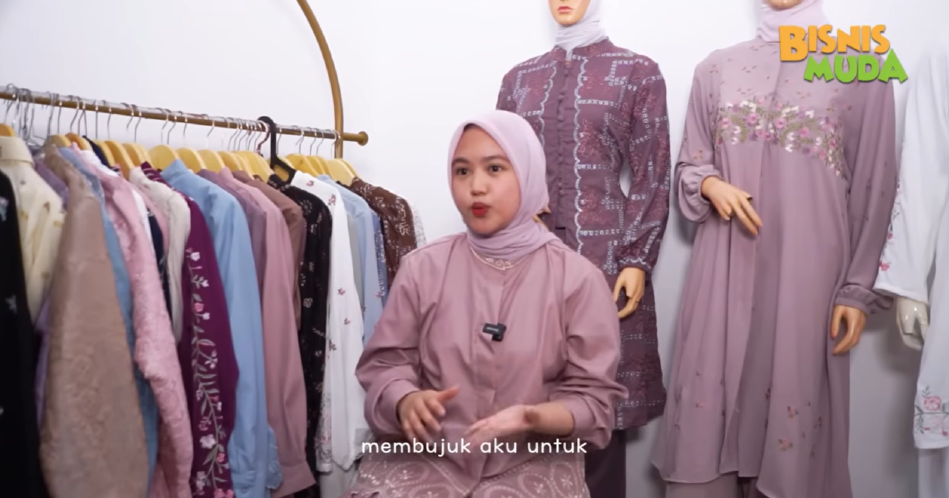 Manisha Khumairo, Founder Elnisha Boutique (Tangkapan Layar Youtube Bisnis Muda)
