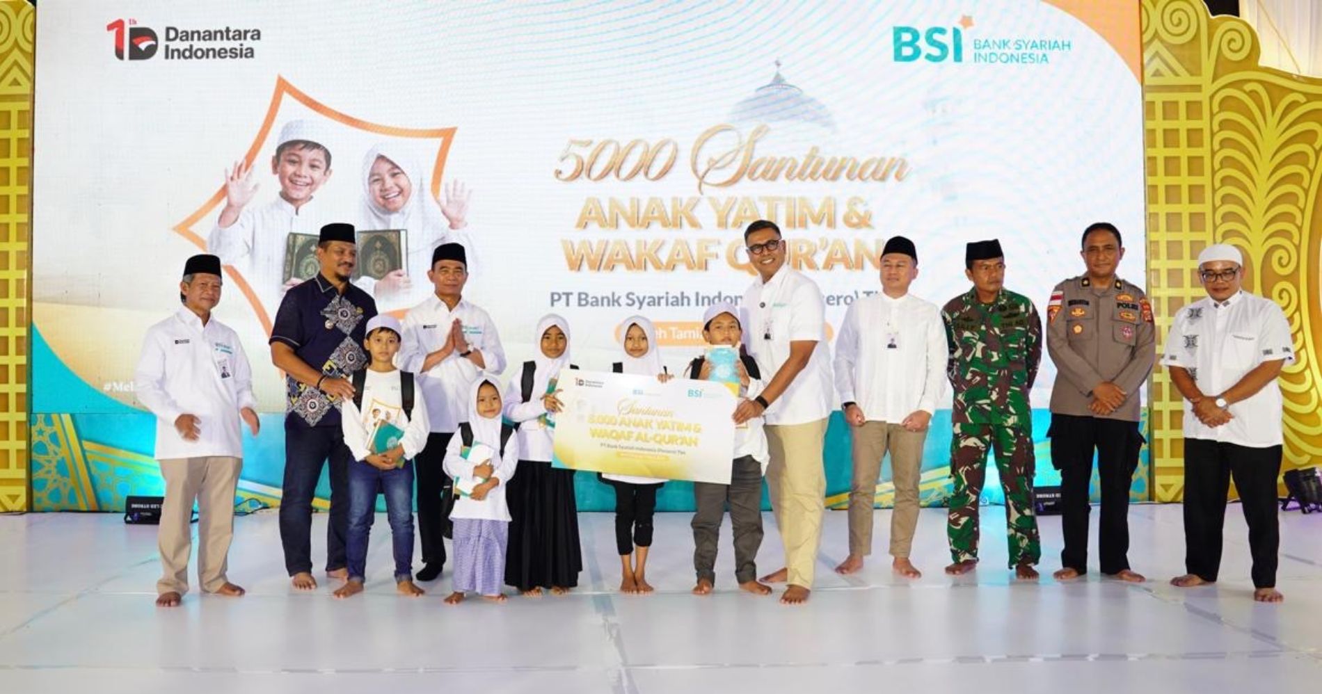 BSI Berbagi Santunan untuk 5.000 Anak Yatim