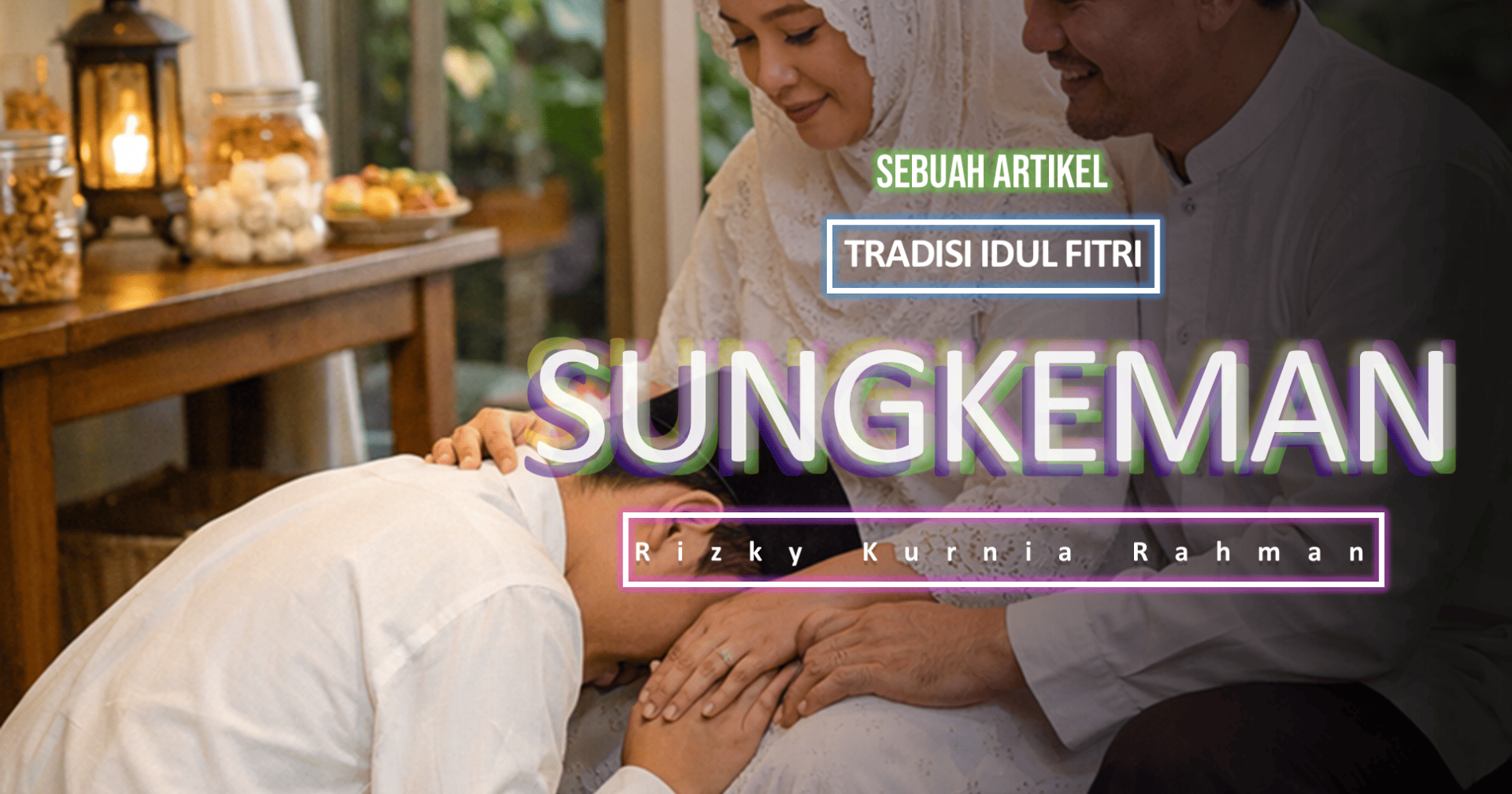 Tradisi Idul Fitri, sumber gambar: editing pribadi