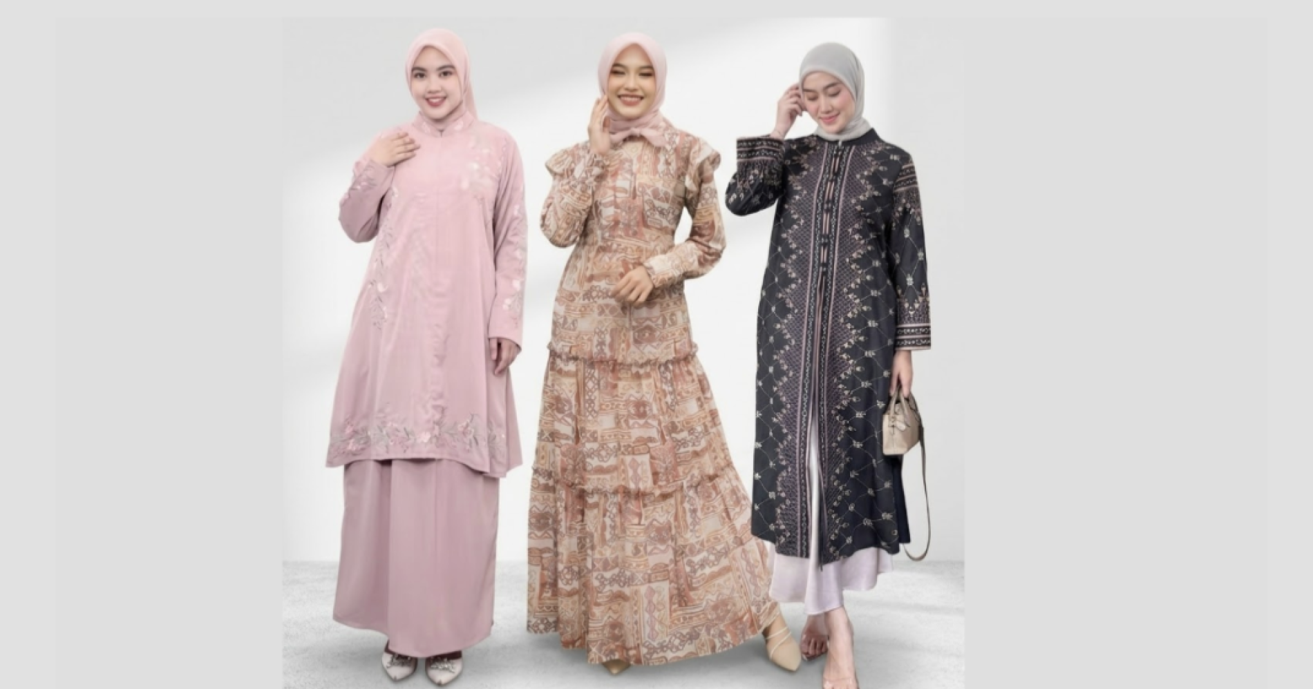 3 Inspirasi Baju Lebaran 2026 yang Cantik Koleksi Elnisha Boutique untuk Seragaman Bareng Saudara Perempuan. Sumber Gambar Instagram Elnisha Boutique