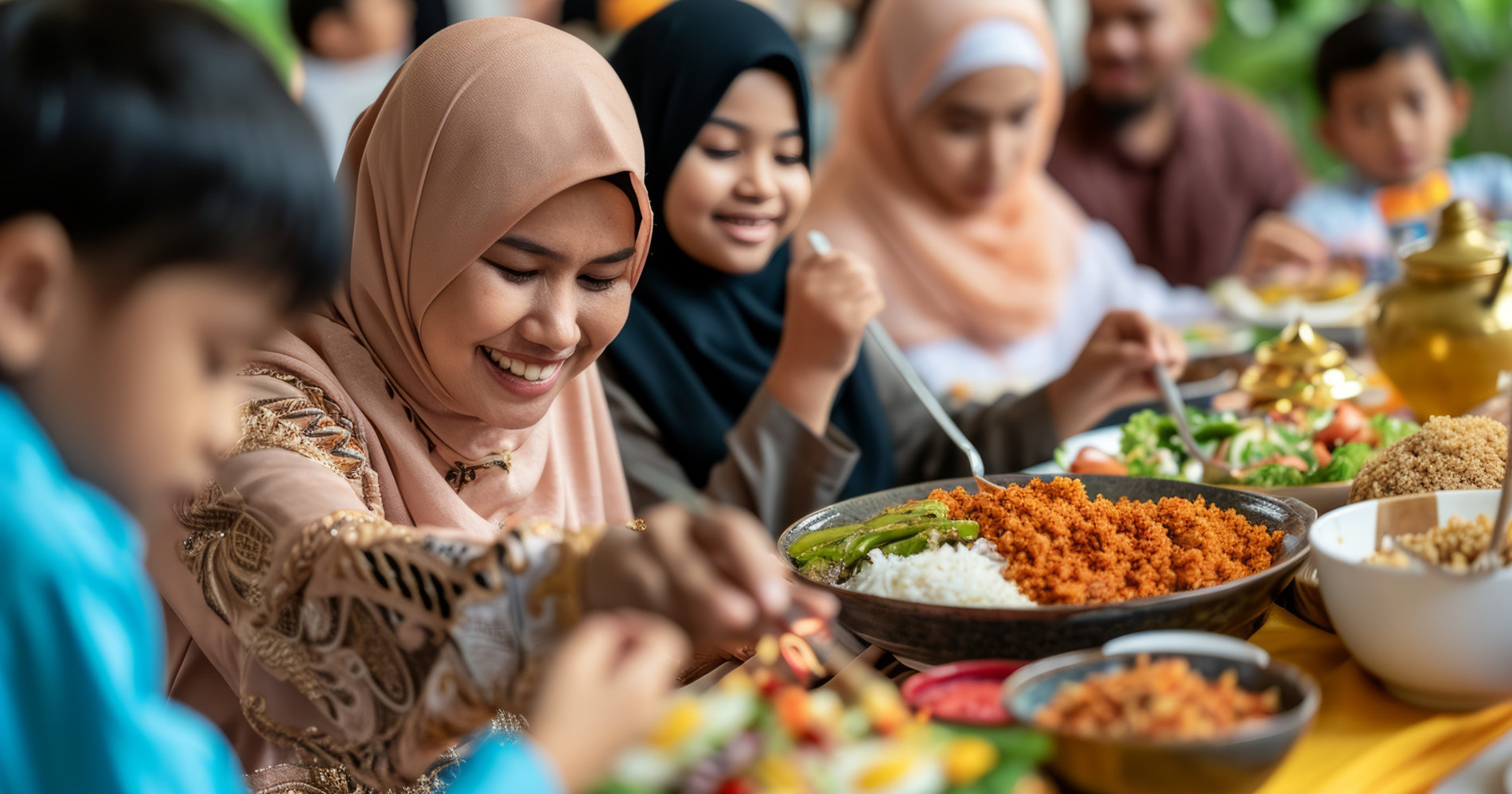 Ilustrasi tradisi lebaran di Garut [Freepik]