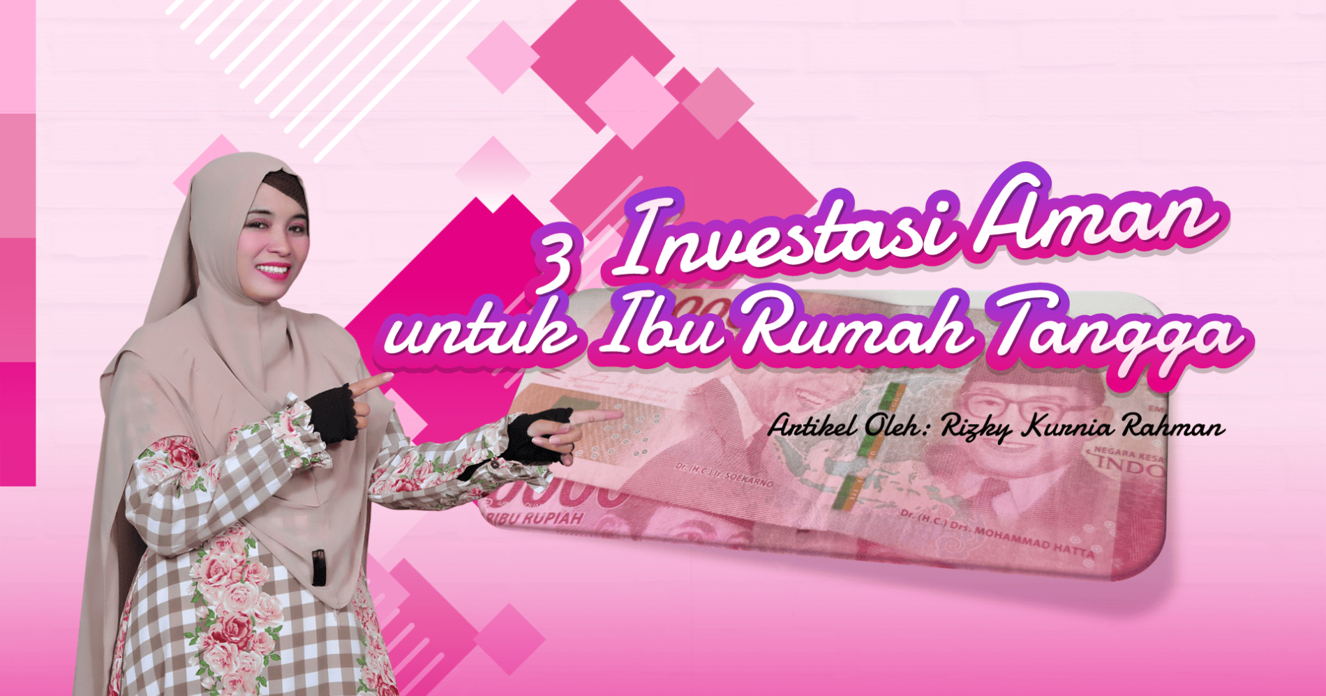 3 investasi aman untuk ibu rumah tangga, sumber gambar: editing pribadi
