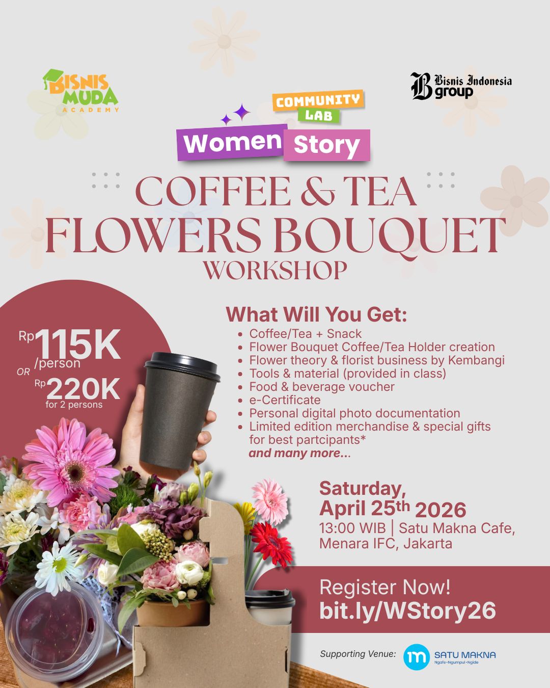 Flower Workshop by Bisnis Muda