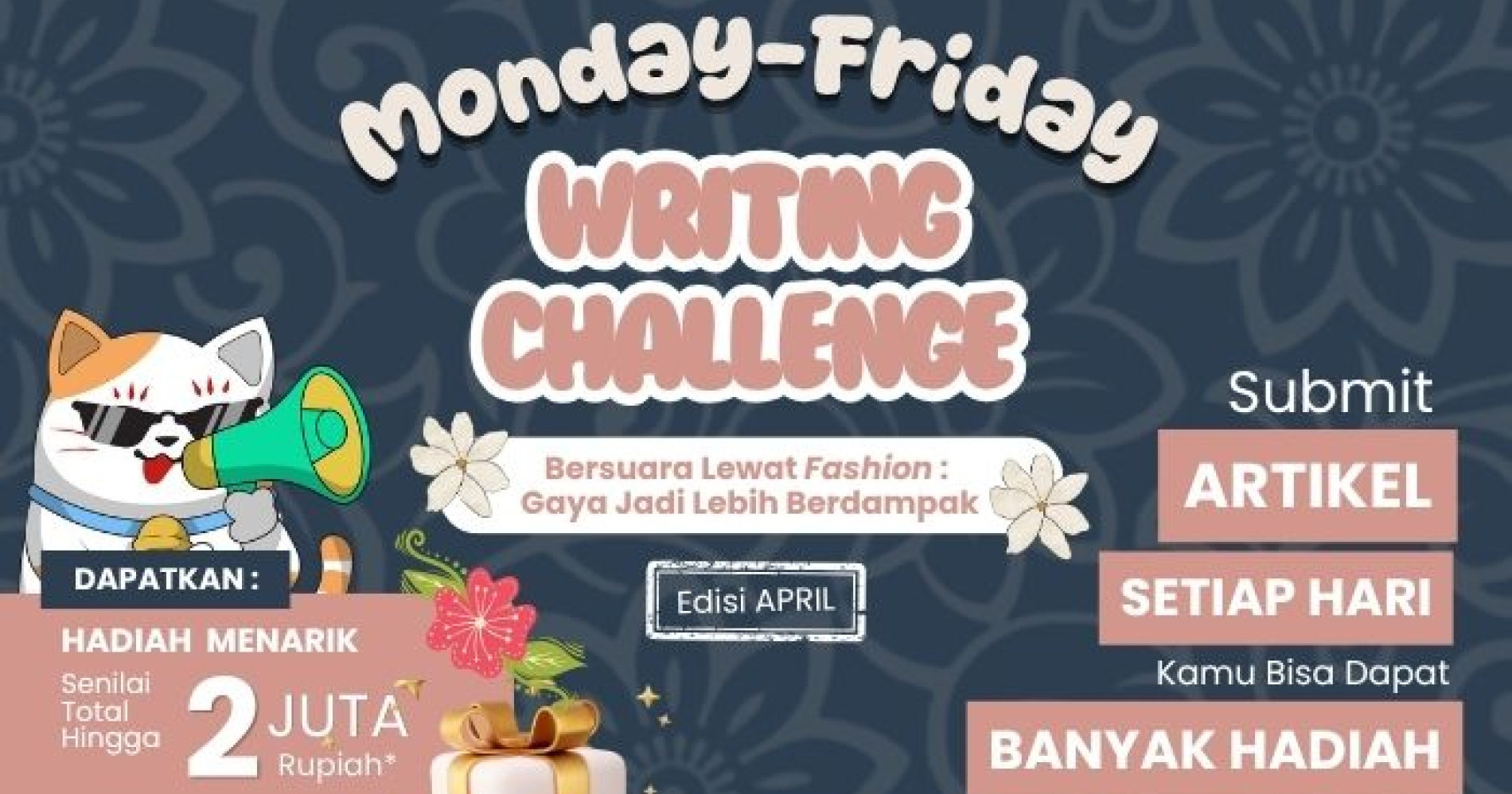 Peringkat Minggu 1 dan 2 Mon-FridayAprilChallenge (Foto Bisnis Muda)