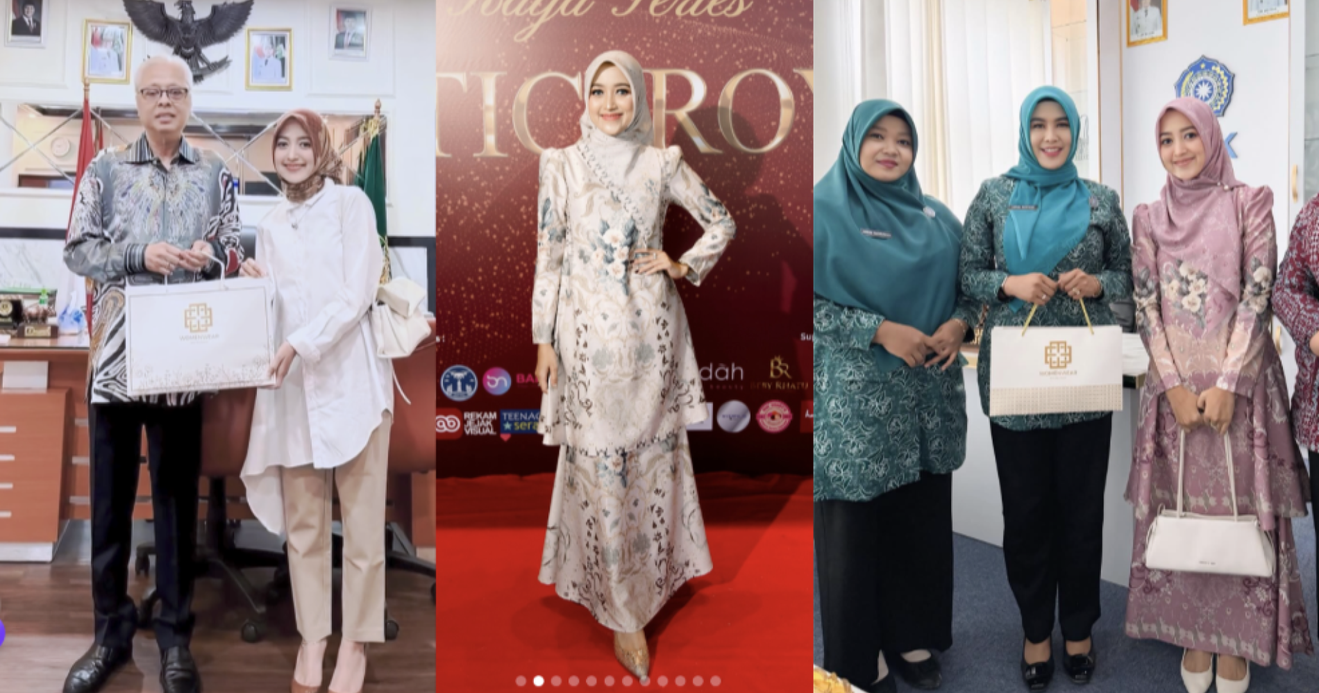 5 Langkah Strategis Membangun Brand Fashion Lokal untuk Go International Ala Womenwear. Sumber Gambar Instagram Malvika Amaliah