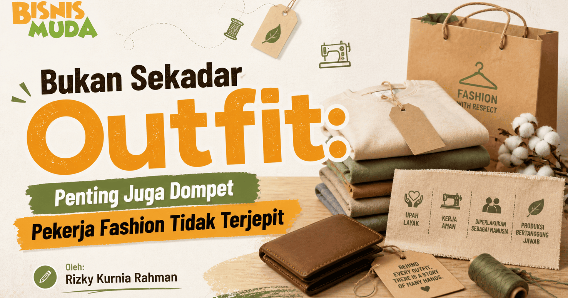 Kesejahteraan Pekerja Fashion, Sumber Gambar: Editing Pribadi