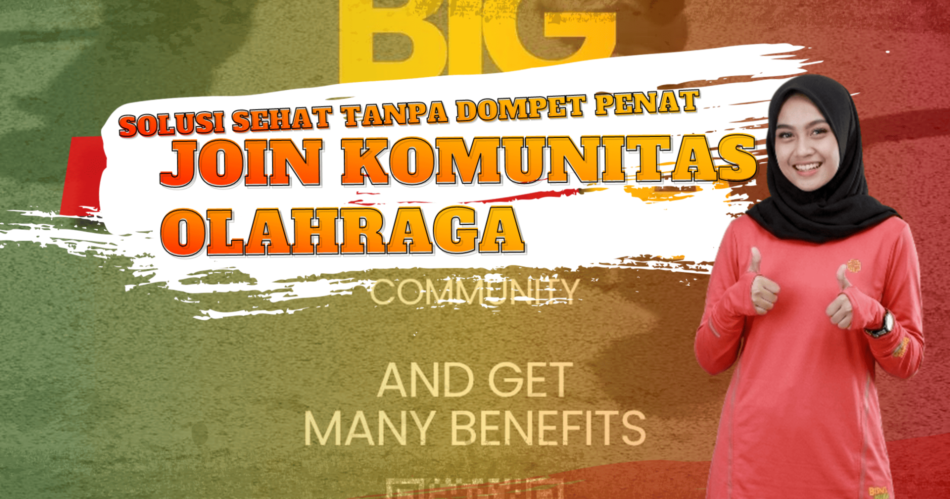 Join komunitas olahraga, sumber gambar: editing pribadi