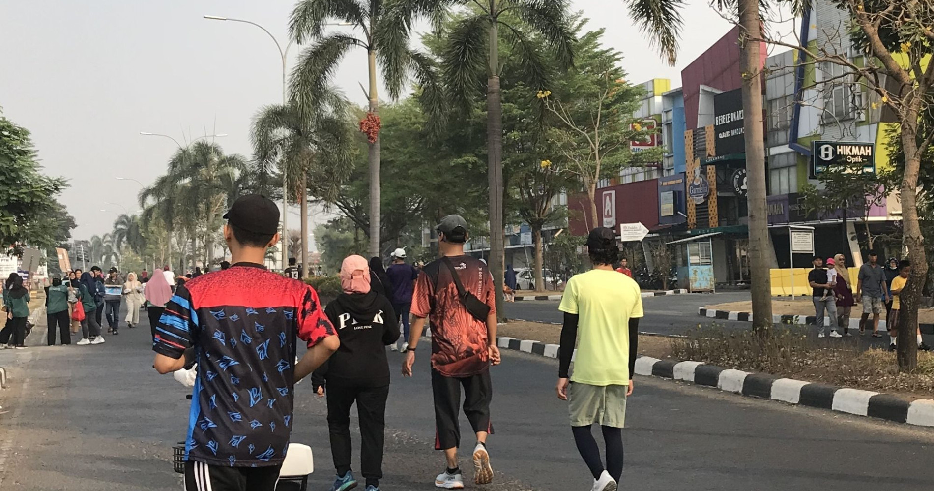 Olahraga di CFD (Sumber gambar: pribadi)
