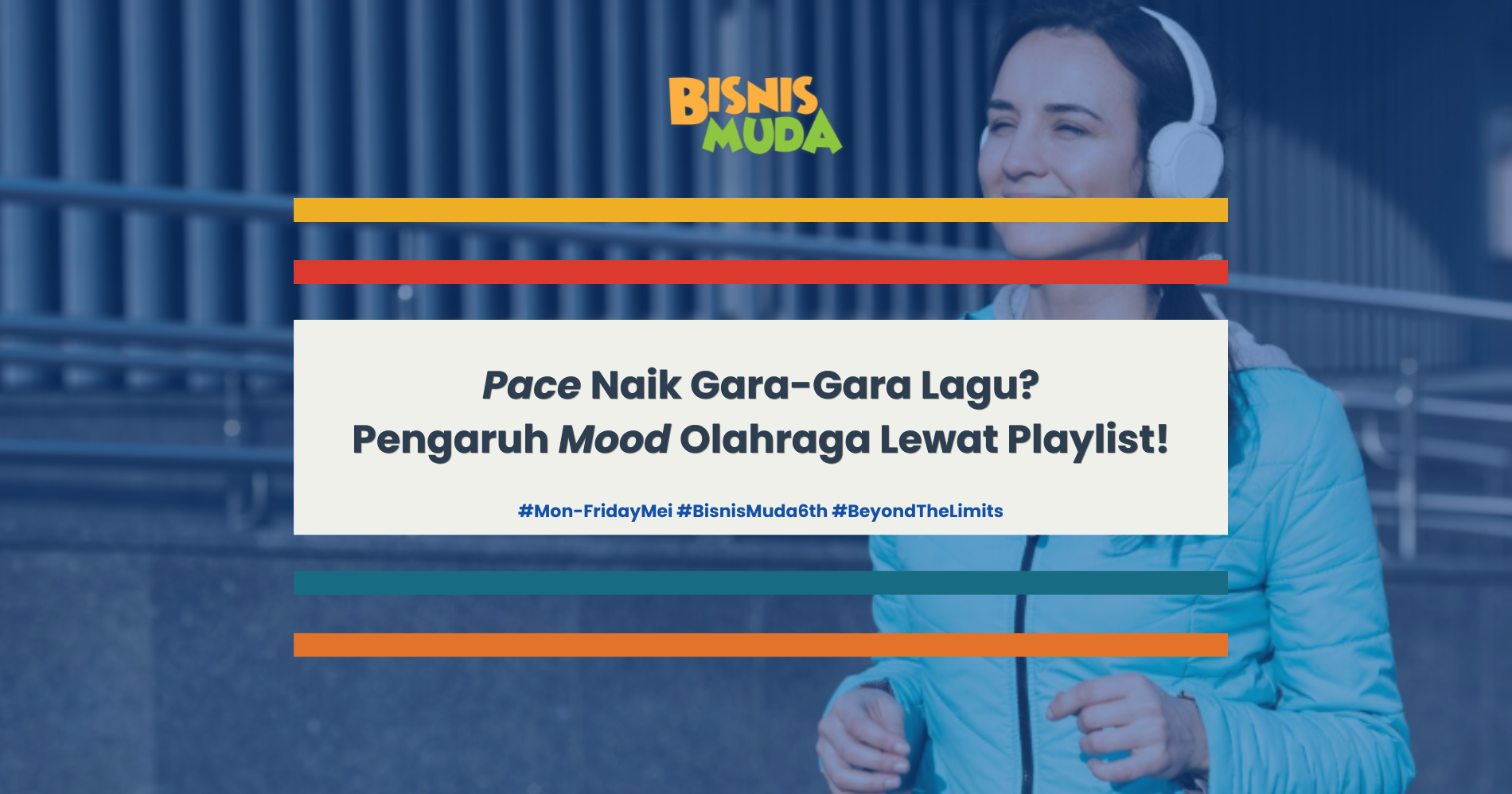 Buat Playlist Lagu Olahraga Versi Diri Kamu! (Sumber: Magnific dan Canva)