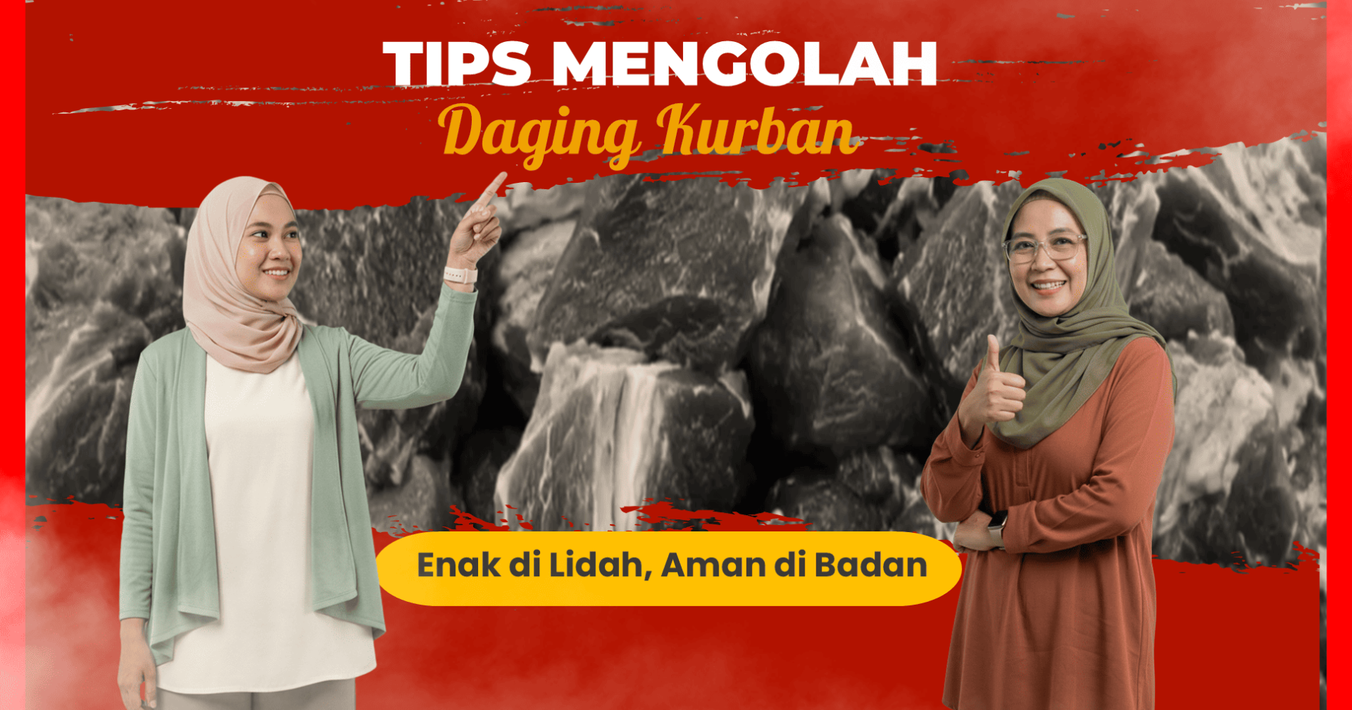 Tips Mengolah Daging Kurban Aman dan Sehat, Sumber Gambar: Editing Pribadi