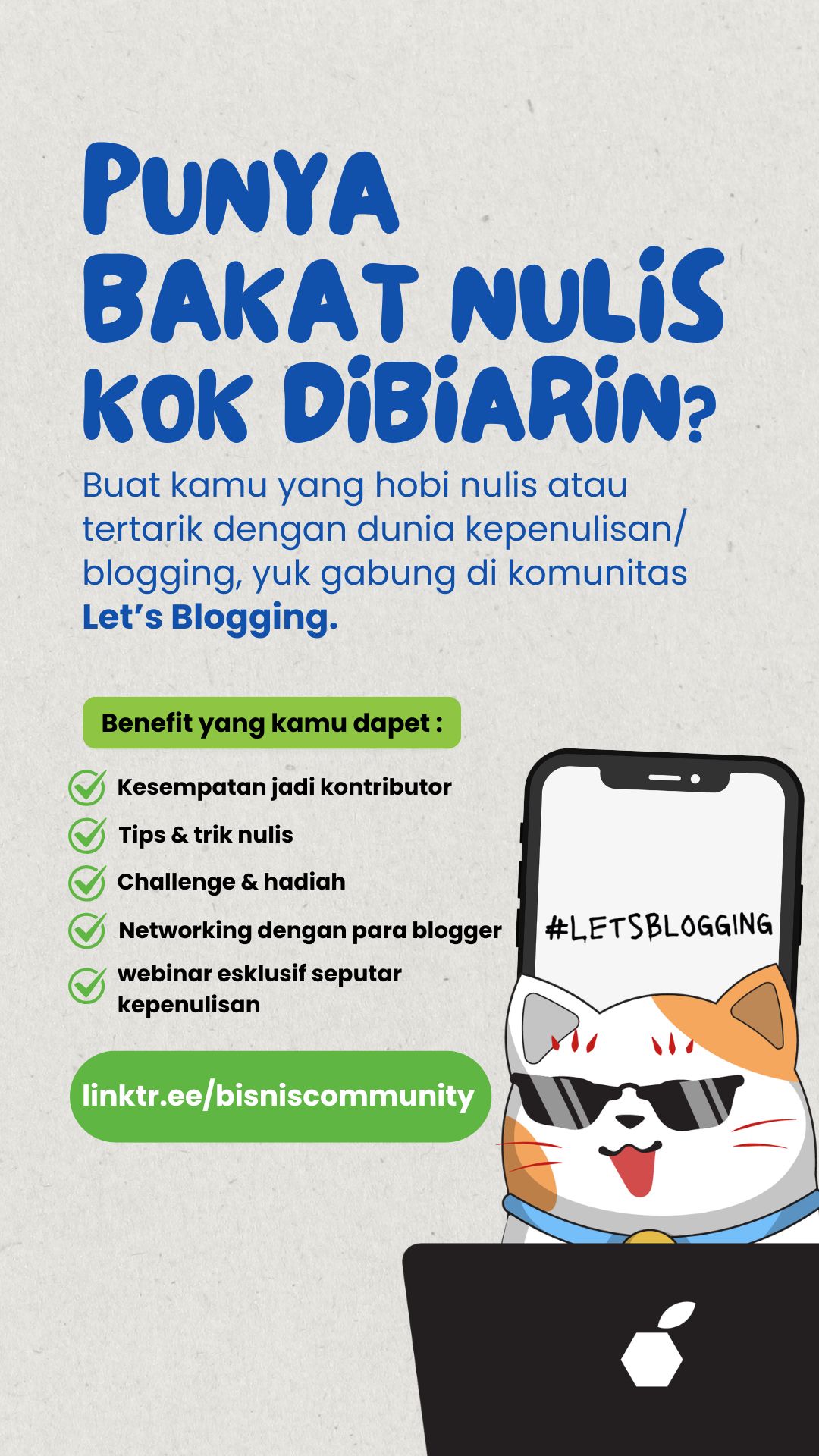 Ilustrasi gabung komunitas Bisnis Muda