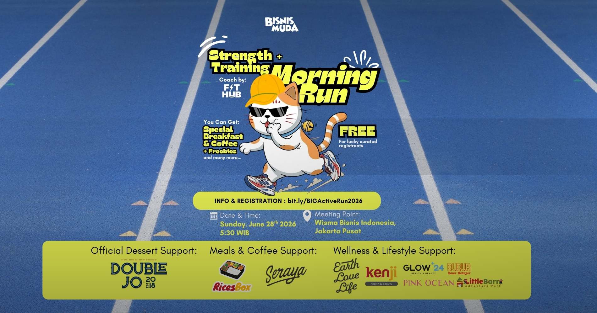 Ilustrasi Community BIG Active Morning Run 2026
