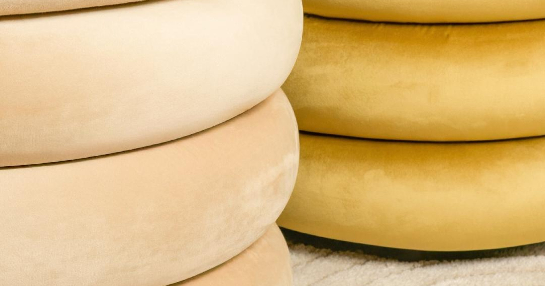 Dounut Pouffe, Furniture Multifungsi dari Praba Living. Sumber Gambar Instagram Praba Living